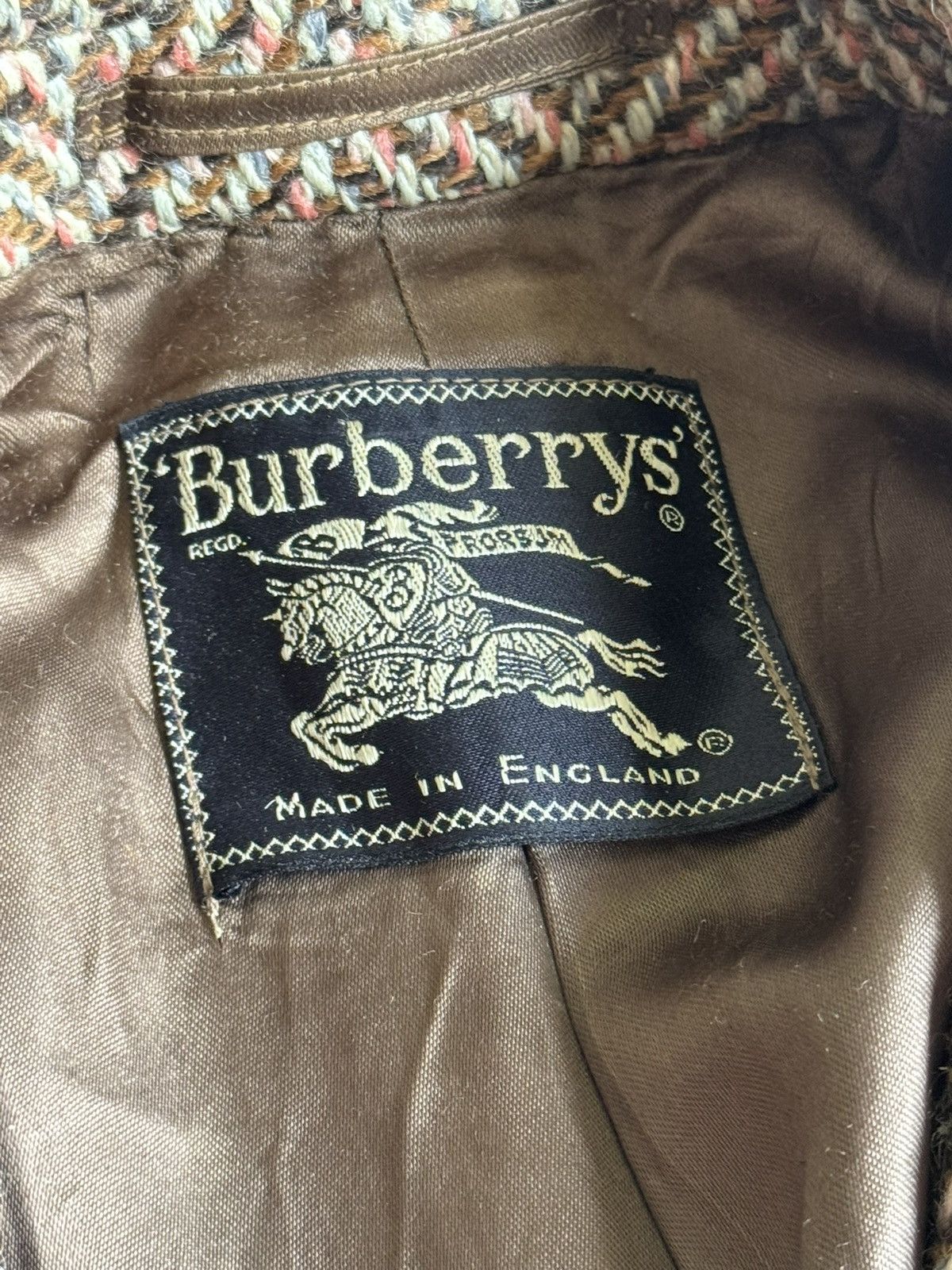 Burberry Burberry vintage retro wool long coat 🧥 jacket old money Size S / US 4 / IT 40 - 5 Thumbnail