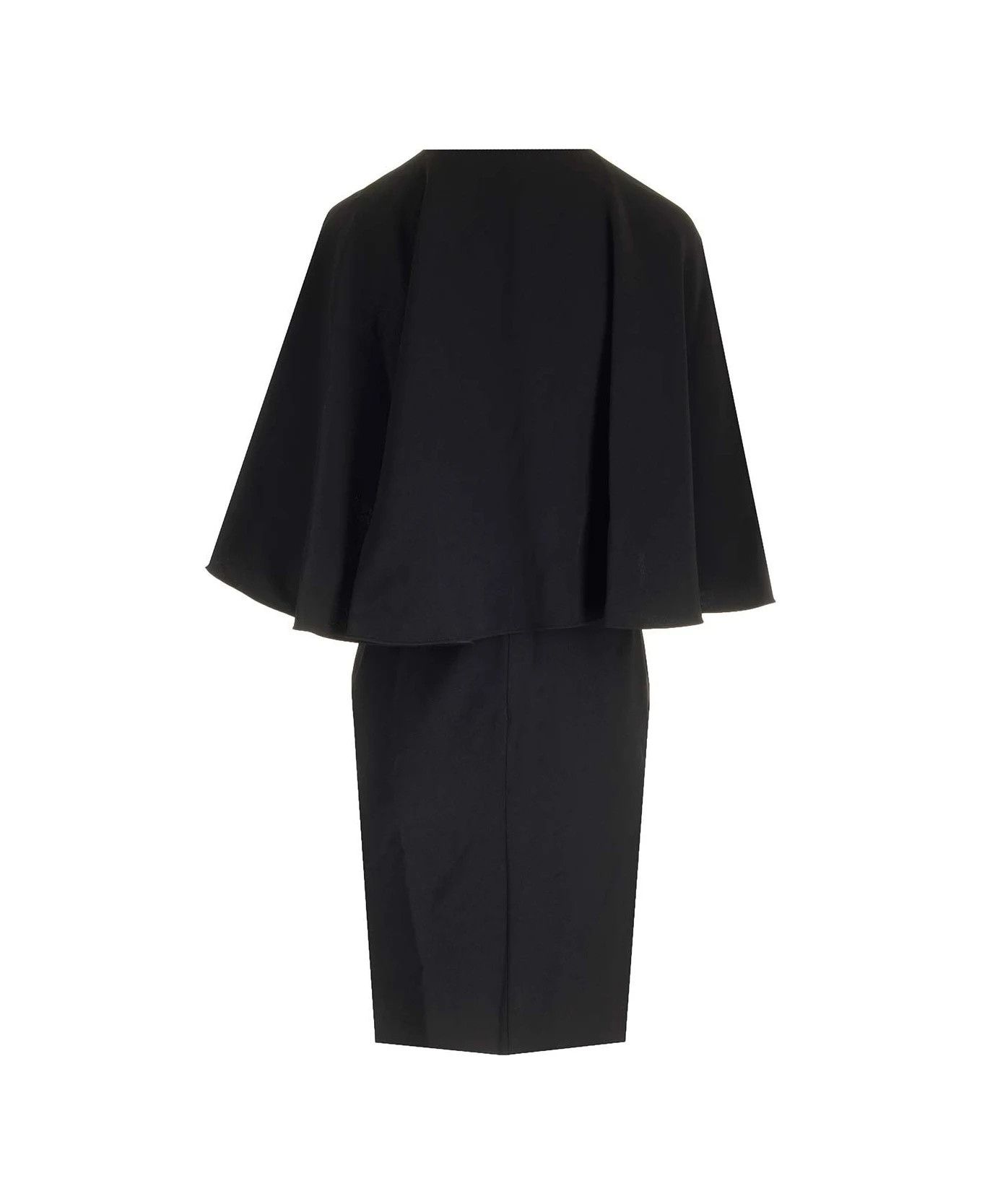 Chloe o1loc1c11025 Mini Dress in Black Size L / US 10 / IT 46 - 2 Thumbnail