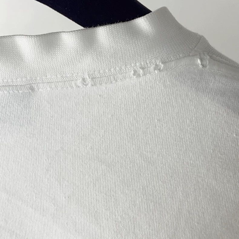 Balenciaga Balenciaga Letter printed T-shirt with round neck and shor Size US XS / EU 42 / 0 - 3 Thumbnail