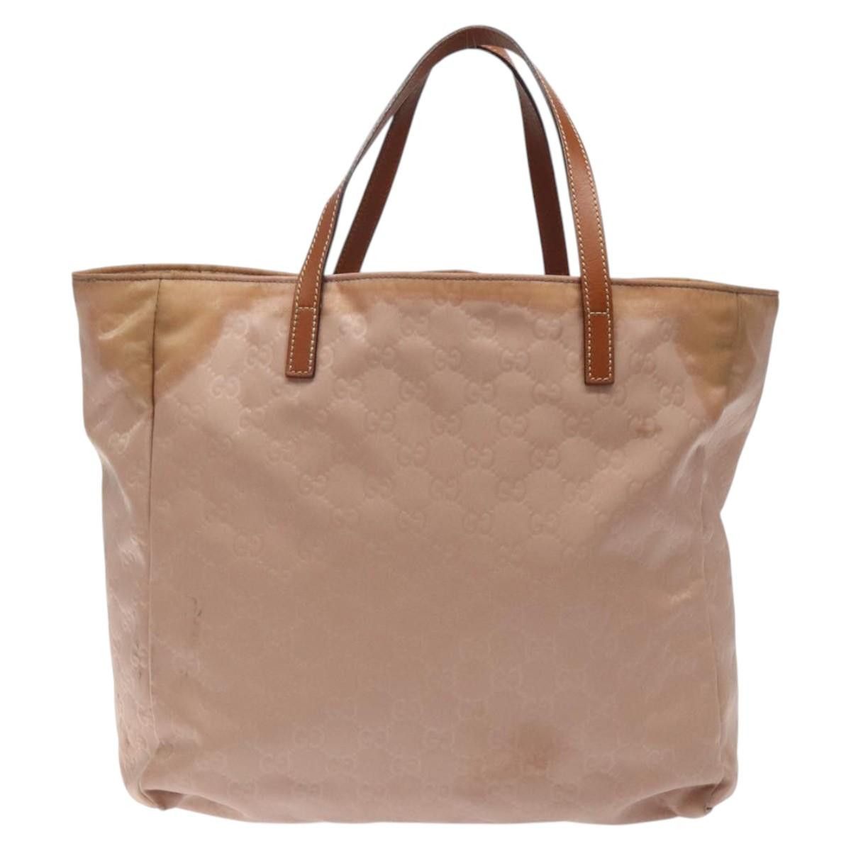Gucci GUCCI GG Canvas Hand Bag Pink Size ONE SIZE - 3 Thumbnail