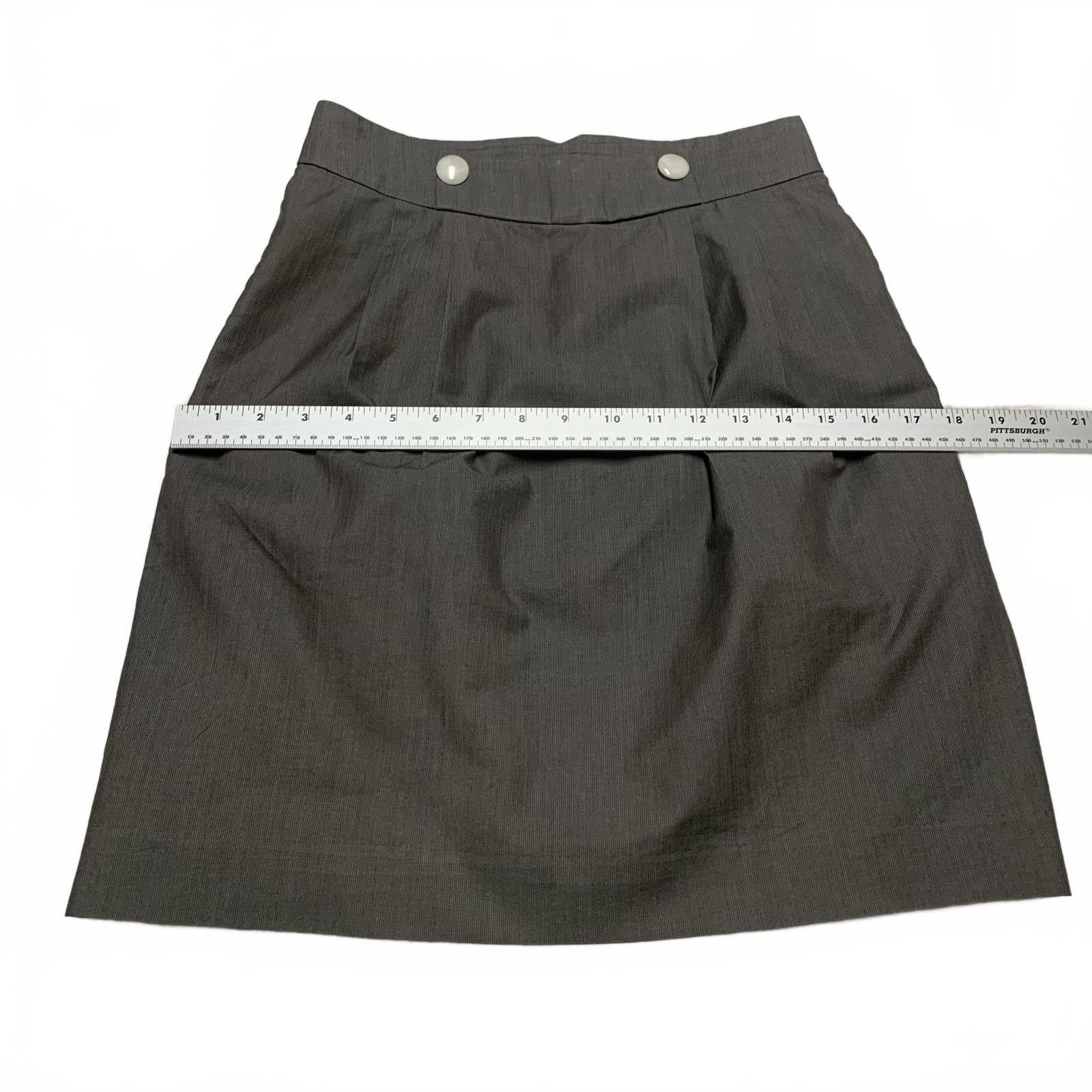 Walter Van Beirendonck Walter Women's Size 0 Gray Pencil Skirt Size 25" / US 0 / IT 36 - 3 Thumbnail