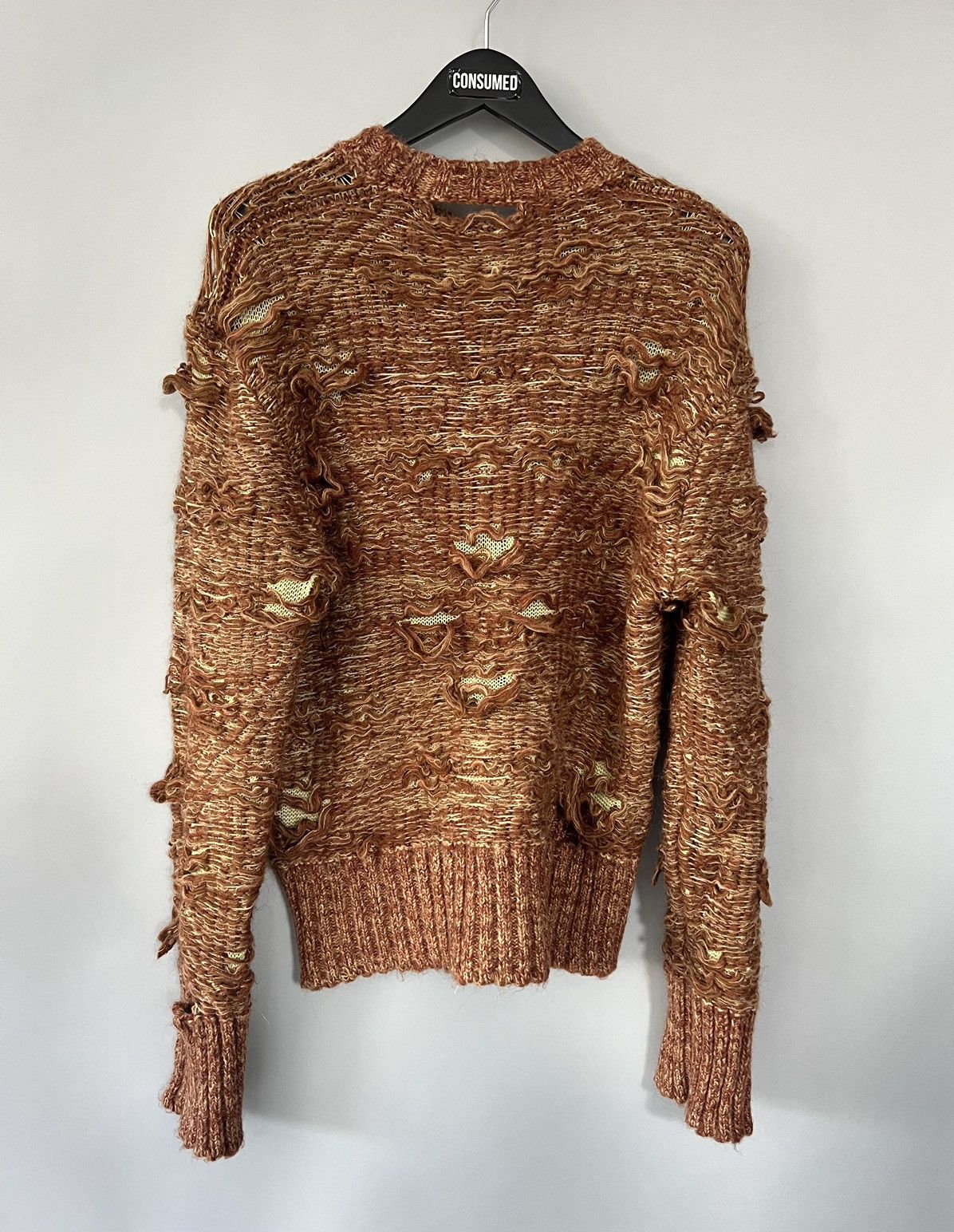Maison Margiela Maison Margiela MM6 Distressed Sweater Size US M / EU 48-50 / 2 - 2 Thumbnail