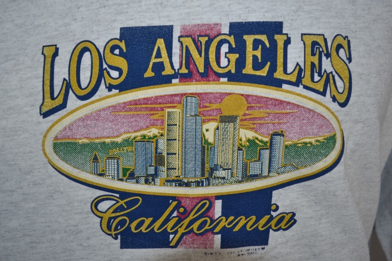 Vintage Los Angeles California Vintage graphic tee t-shirt XL Size US XL / EU 56 / 4 - 4 Thumbnail