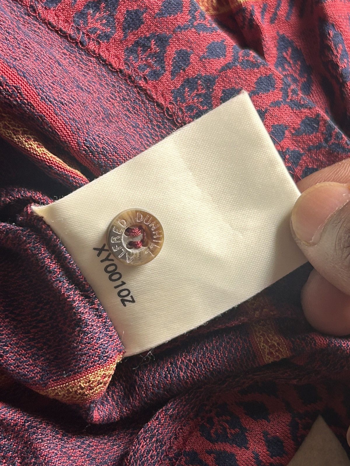 Alfred Dunhill Dunhill Vintage Polo Longsleeve Size US M / EU 48-50 / 2 - 13 Thumbnail