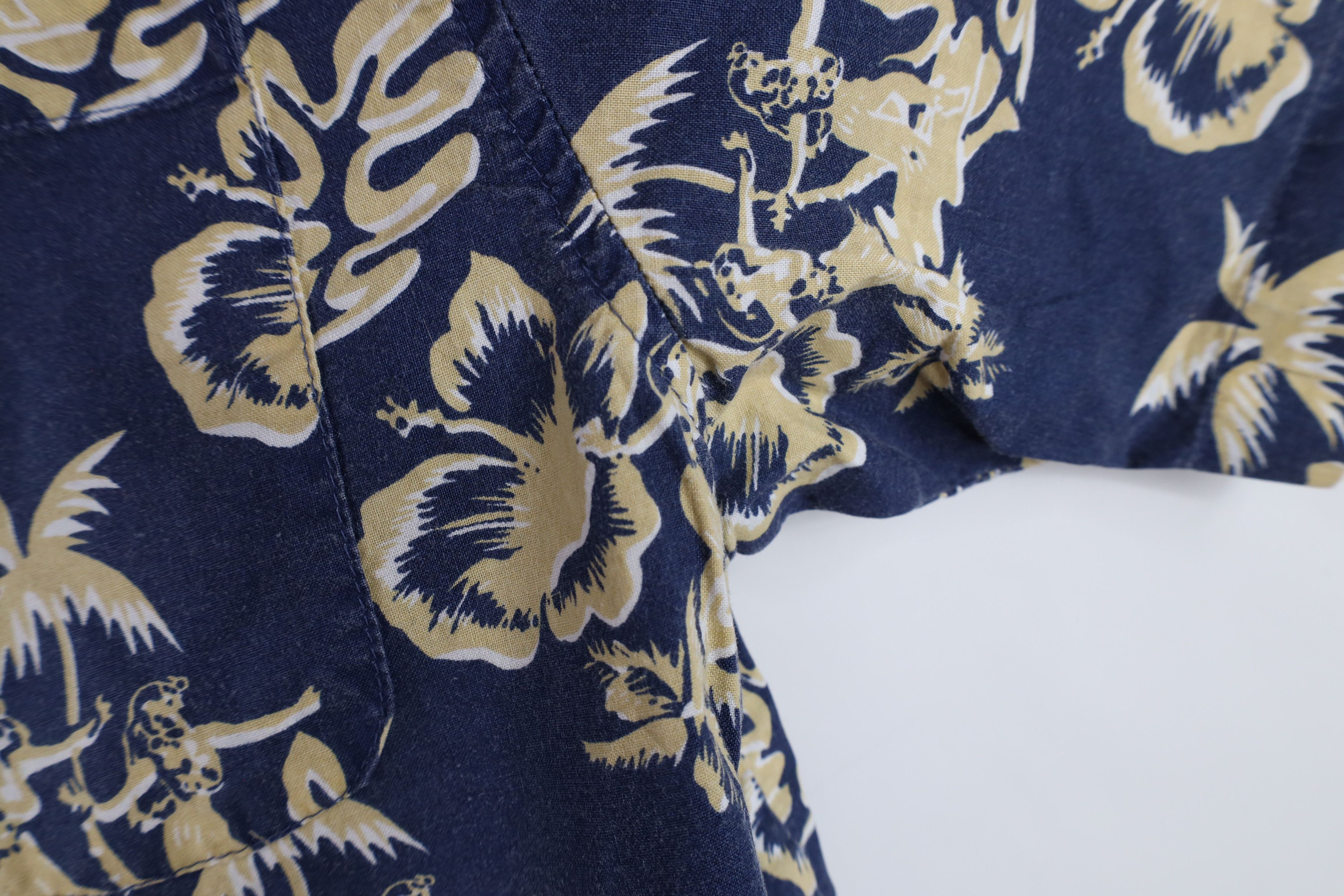 Ocean Pacific × Vintage Vintage 90s Ocean Pacific OP Surf Looped Collar Button Shirt Size US L / EU 52-54 / 3 - 8 Thumbnail