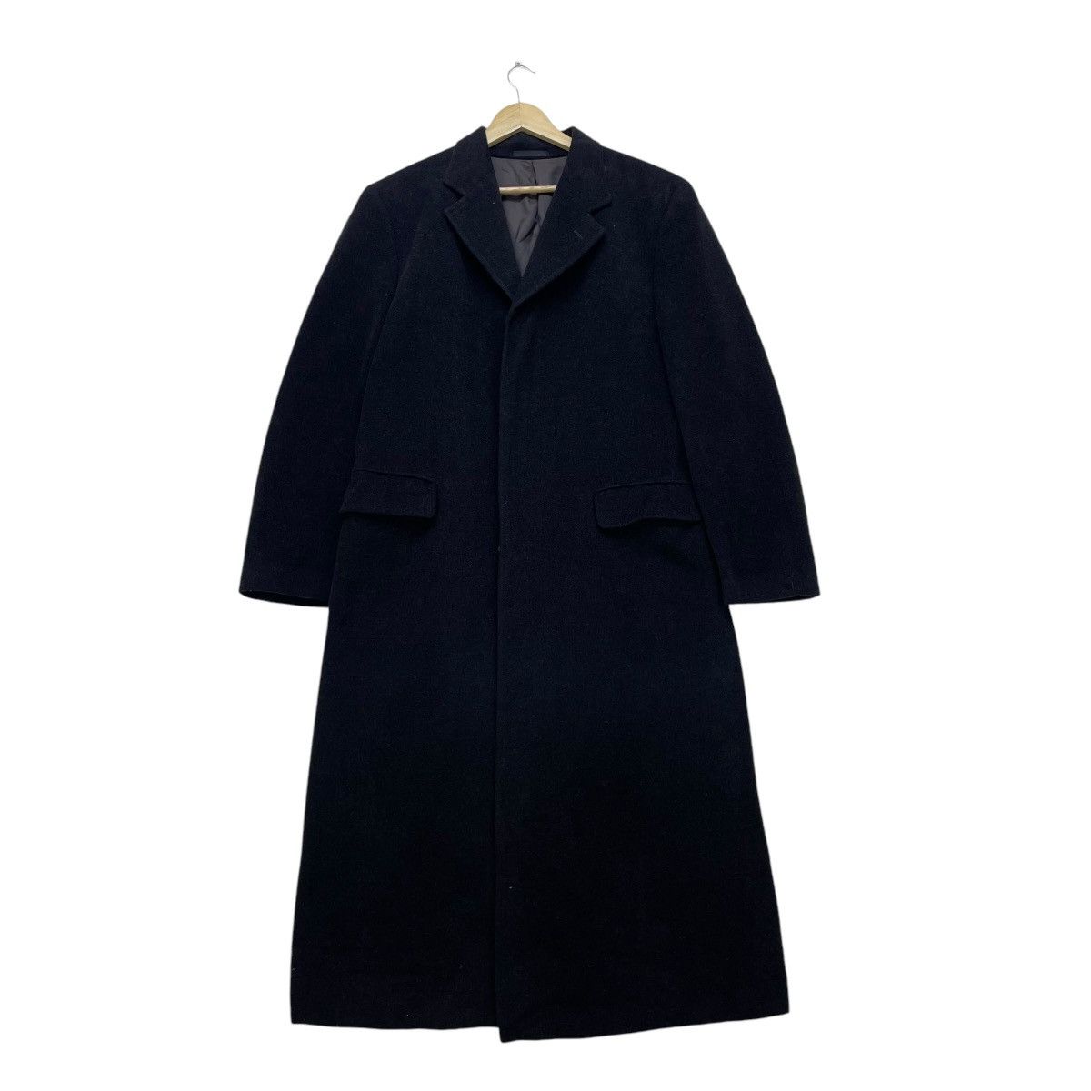 Autumn Cashmere 💥Vintage Japanese Designer JunMen OverCoat Double Breast Size US L / EU 52-54 / 3 - 2 Thumbnail