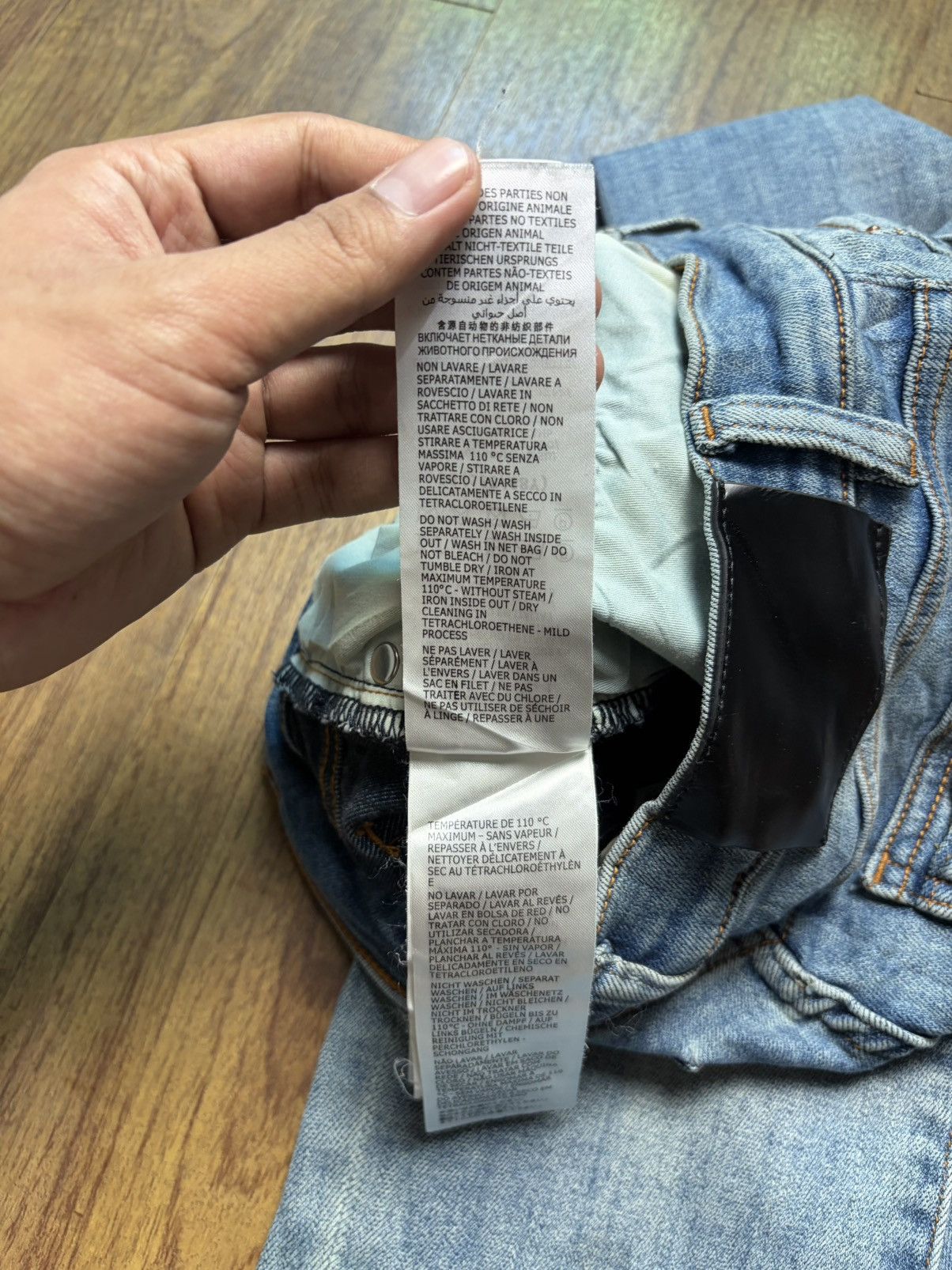 Gucci Gucci Blue Denim Horsebit Back Pocket Jeans Size 27" / US 4 / IT 40 - 10 Thumbnail