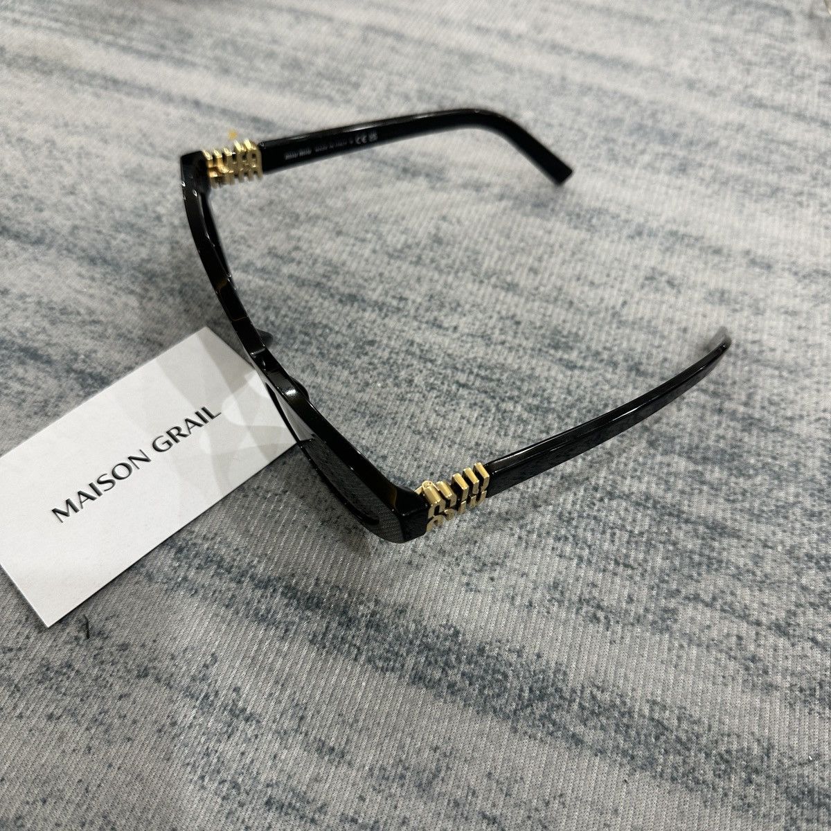 Miu Miu MIU MIU 0MU A04S 16K08Z SUNGLASSES Size ONE SIZE - 4 Thumbnail