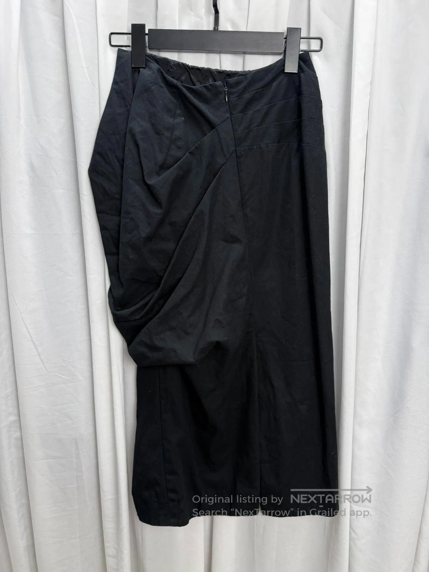 Dries Van Noten Dries van Noten Irregular Pleated Skirt. Size 33" - 4 Thumbnail