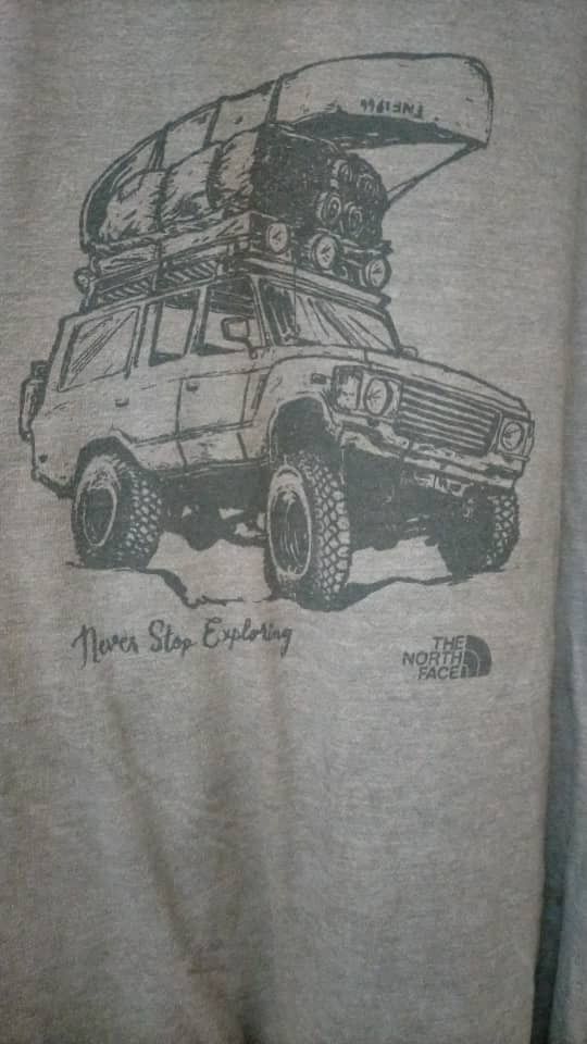 The North Face × Vintage The North Face Graphic Tees Never Stop Exploring Size US XXL / EU 58 / 5 - 3 Thumbnail