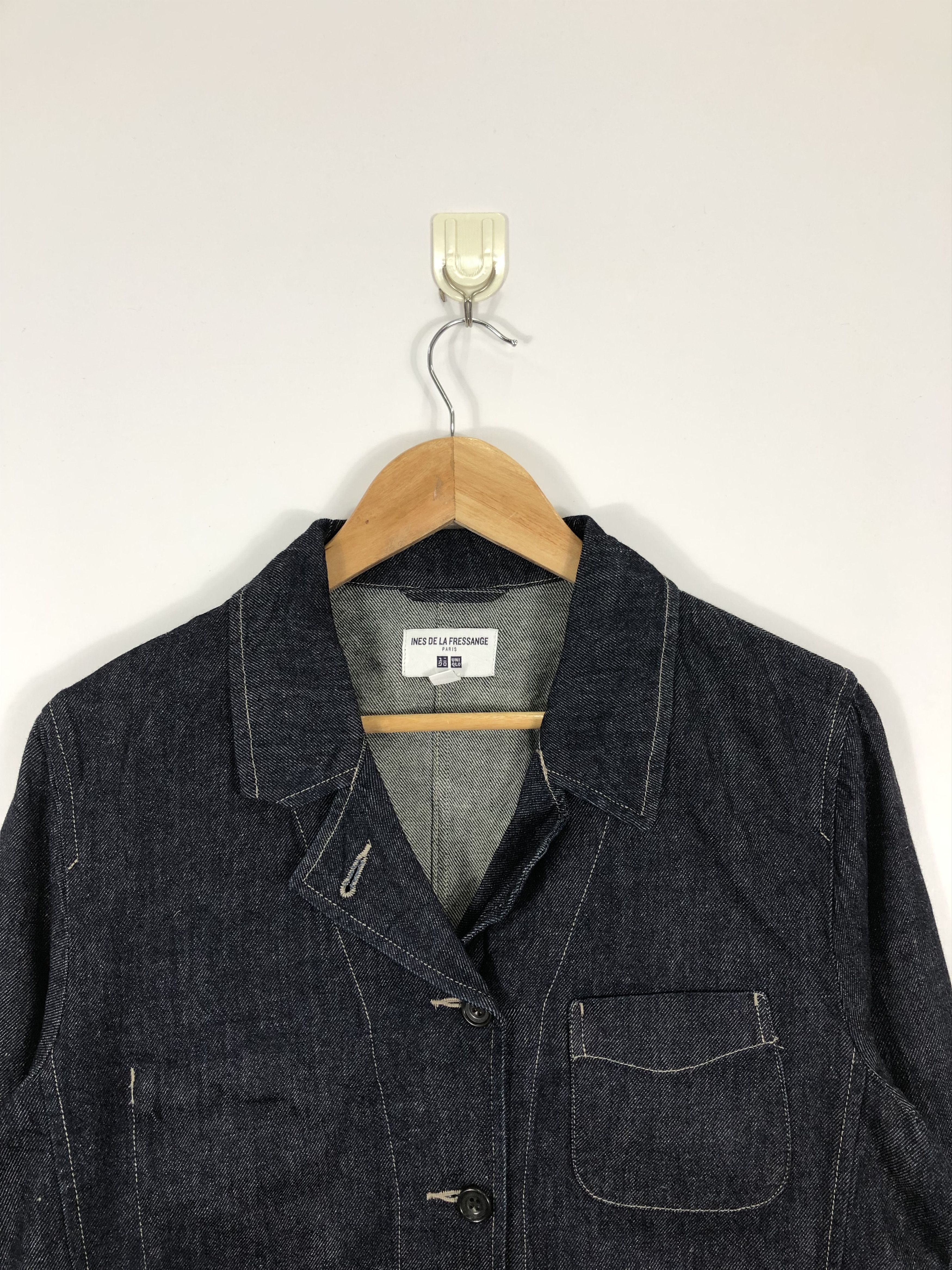 Japanese Brand Japanese Brand Uniqlo Denim Multipocket Jacket J0561 Size US L / EU 52-54 / 3 - 2 Thumbnail