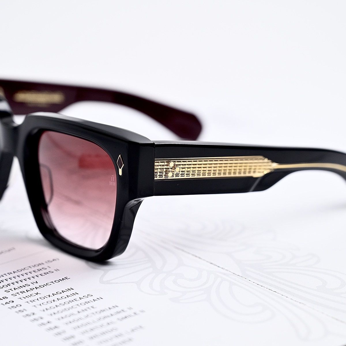 Jacques Marie Mage JACQUES MARIE MAGE ENZO EPOXY CHARLET SUNGLASSES Size ONE SIZE - 3 Thumbnail