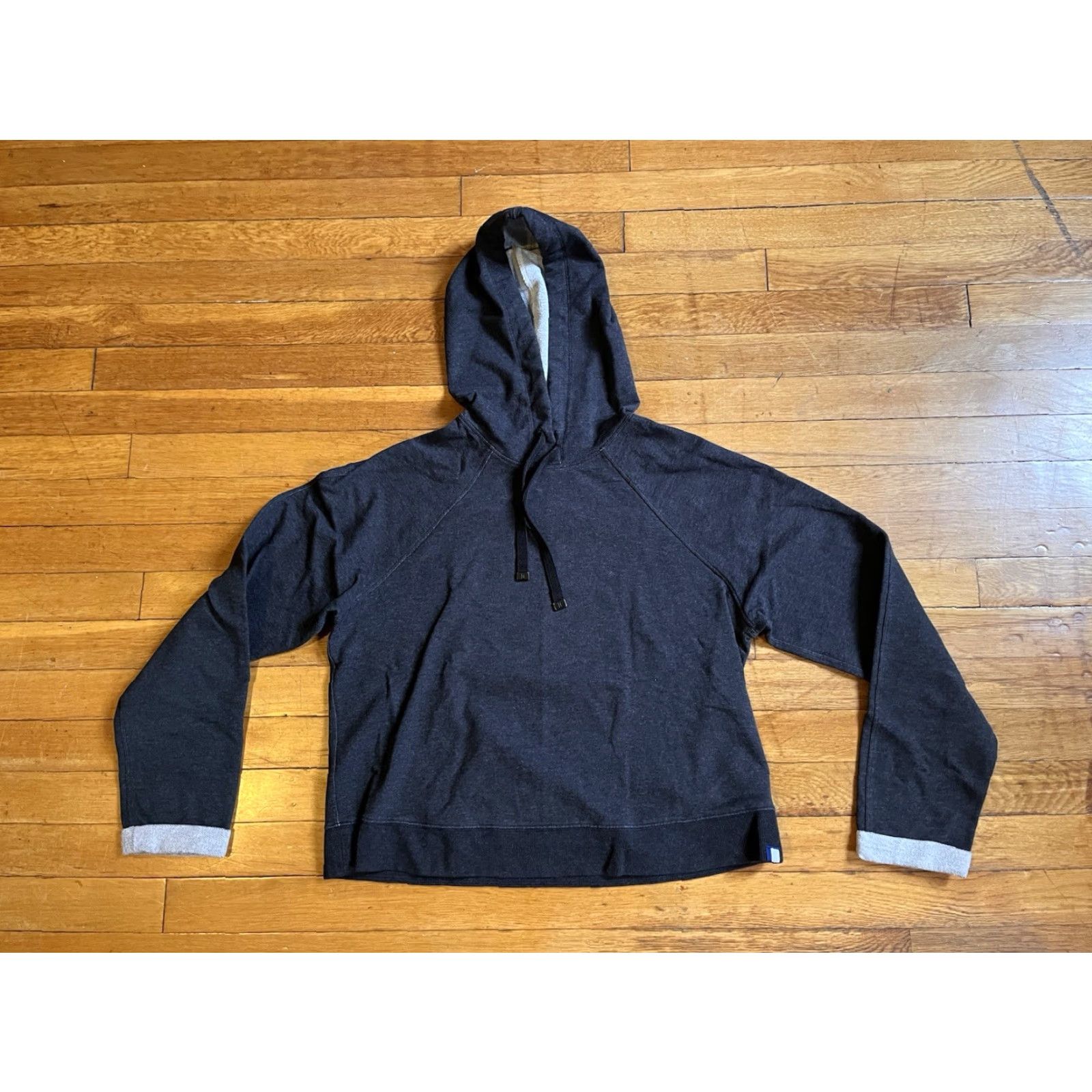 Vintage Kit and Ace Athleisure Hoodie Women’s 6 Grey Raglan Shirt Pullover Ladies 6 Grey Raglan Size M / US 6-8 / IT 42-44 - 2 Thumbnail