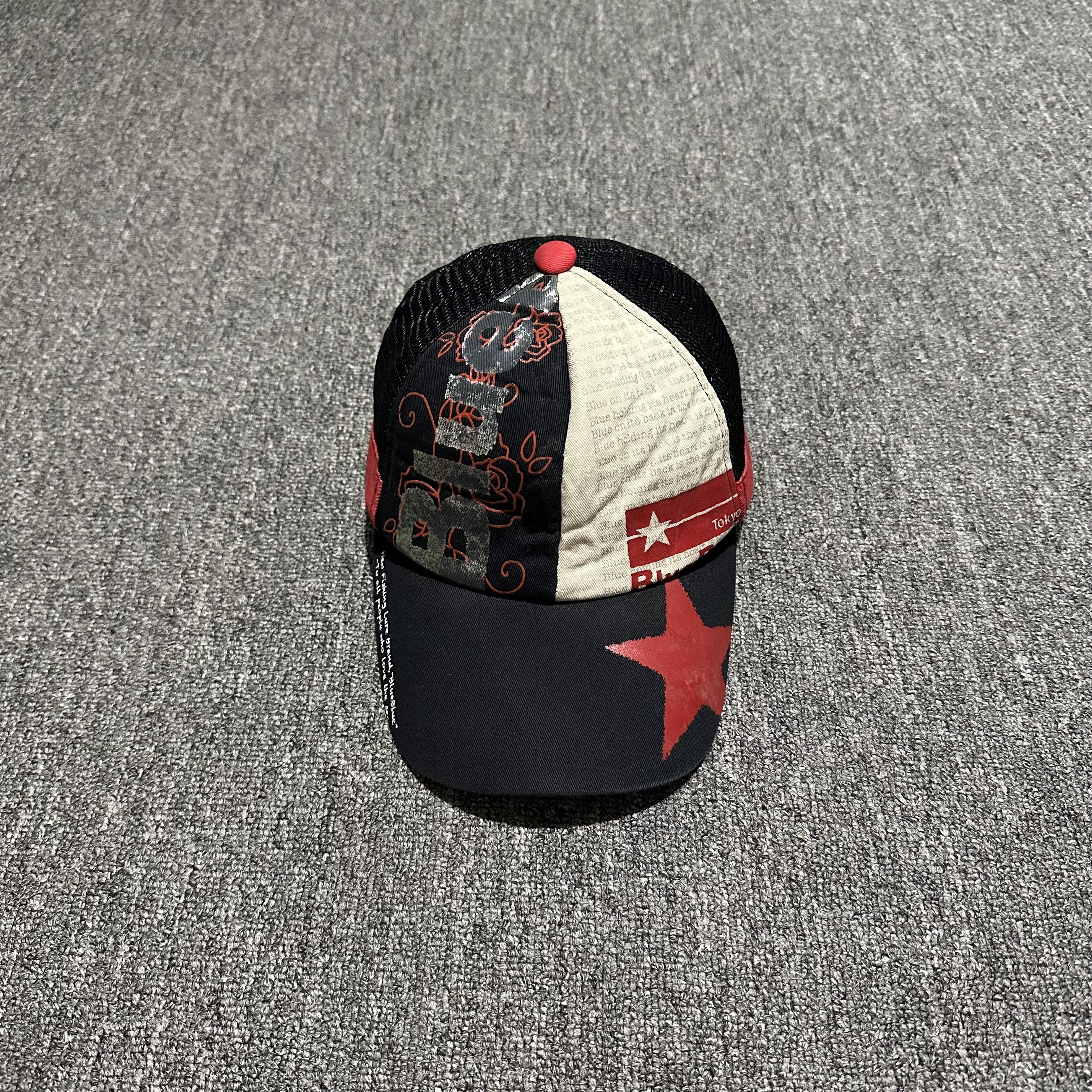 Blue Blue Japan Vintage Blue Blue Japan Trucker Hat Size ONE SIZE - 1 Thumbnail