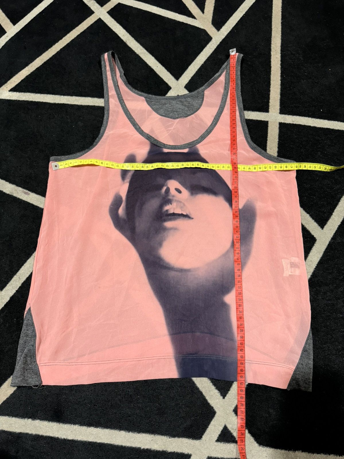 Le Grande Bleu (L.G.B.) Mesh Tanktop Sisley Facehand Size US M / EU 48-50 / 2 - 3 Thumbnail