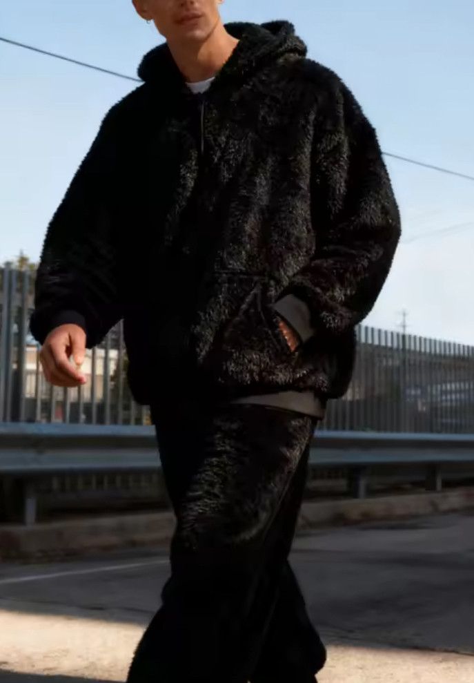 Other Winter Lined Hoodie High Street Urban Fashion Size M / US 6-8 / IT 42-44 - 3 Thumbnail