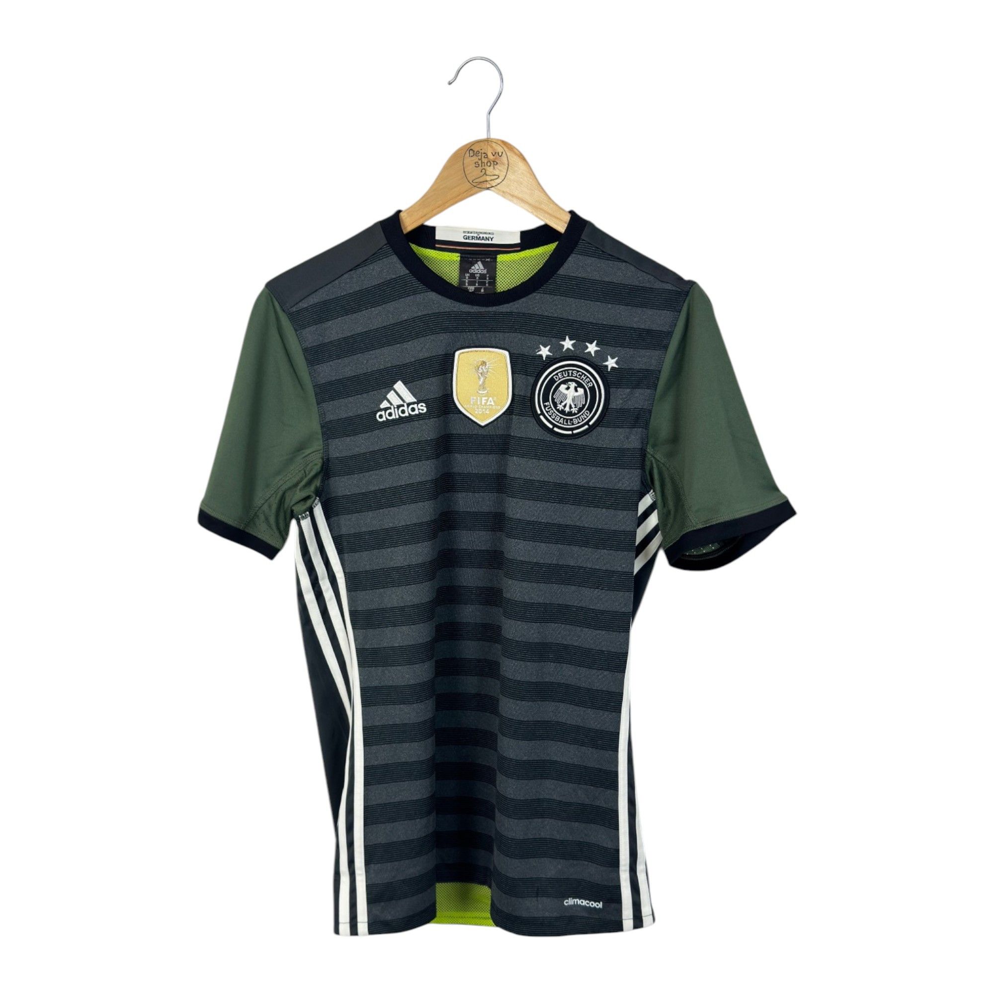 Adidas Germany Away Jersey 2015/2016 Green DFB Size US S / EU 44-46 / 1 - 1 Thumbnail