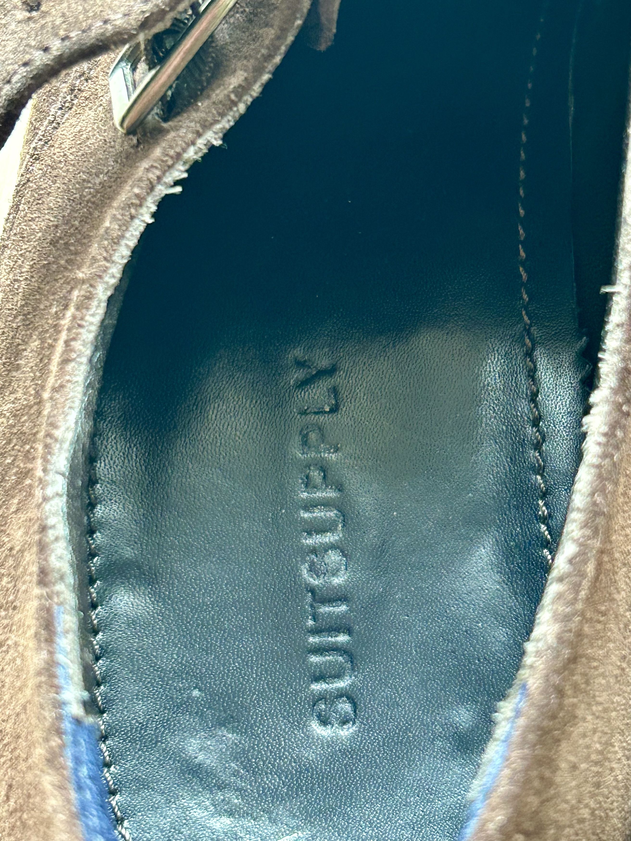 Suitsupply ‼️🔥DOUBLE STRAP SUEDE MONKS❤️👍🔥 Size US 10 / EU 43 - 3 Thumbnail
