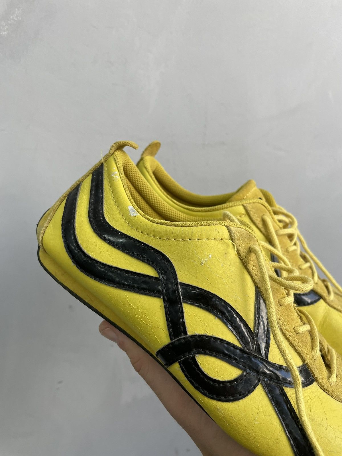 Big Star Bog Star Onitsuka style yellow kill bill sneakers y2k Size US 8 / IT 38 - 6 Thumbnail
