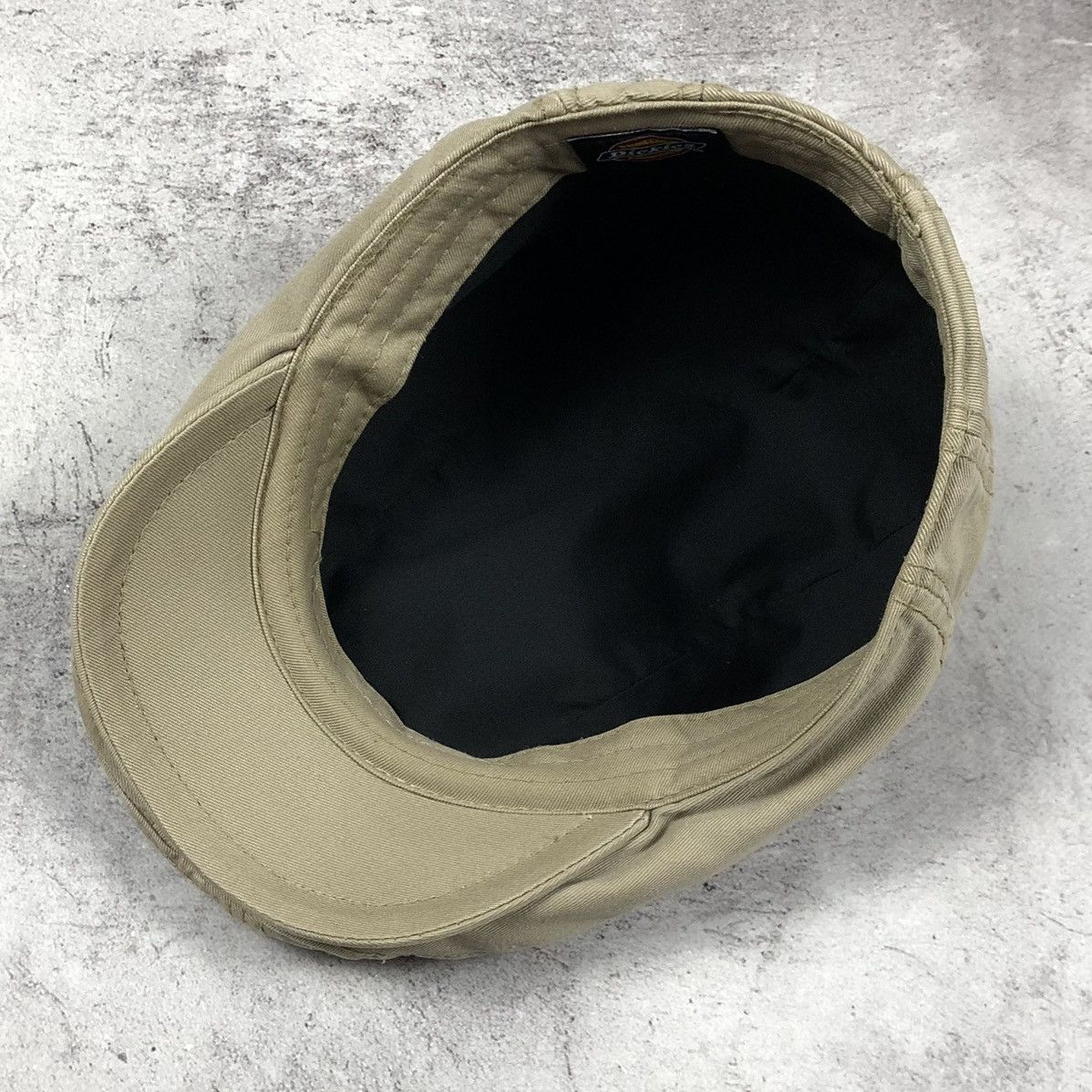Dickies Dickies Vintage Flat Cap Newsboy Driver Hat Khaki Beige L/XL Size ONE SIZE - 7 Thumbnail