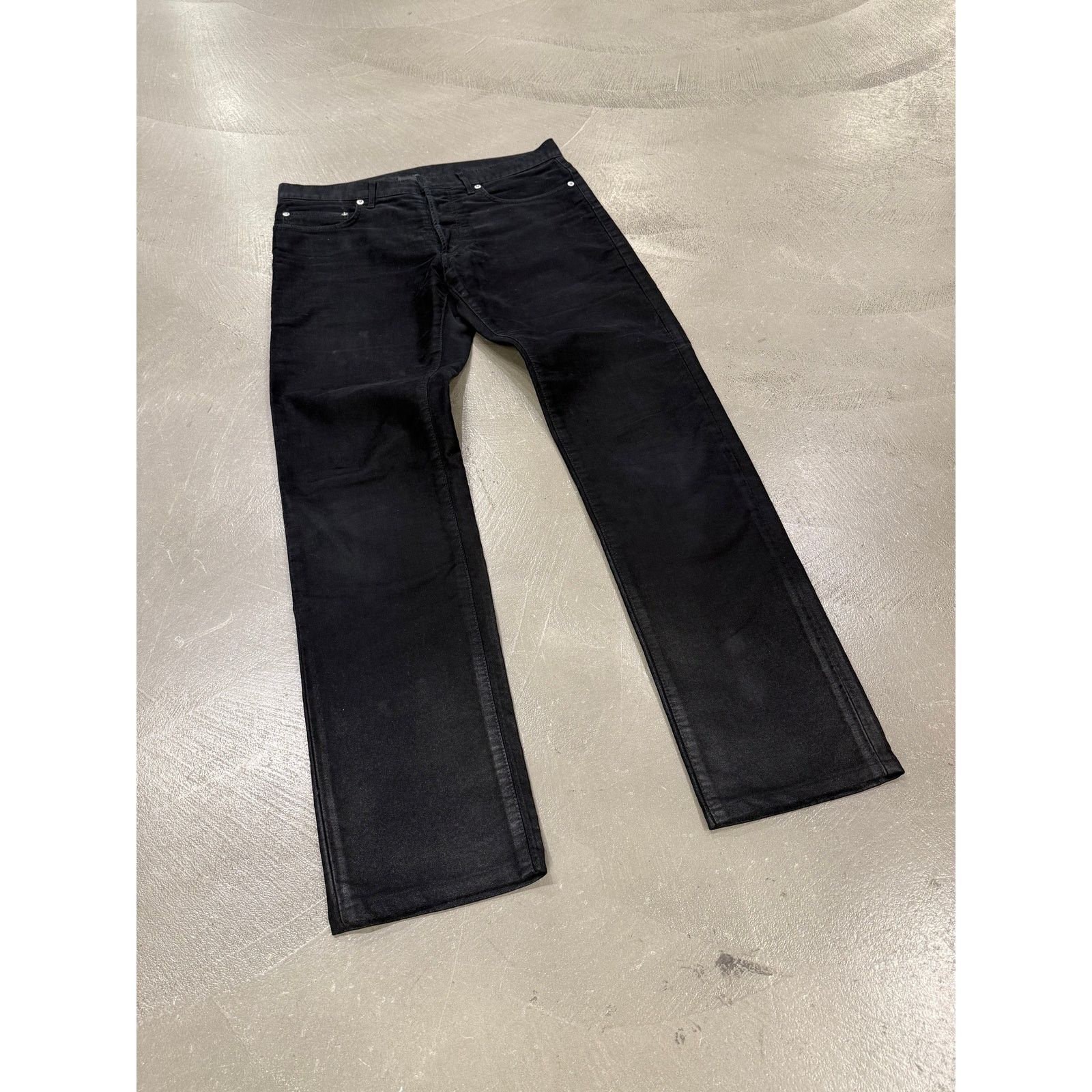 Dior 2000s Dior by Hedi Slimane coated jeans Size US 31 - 3 Thumbnail