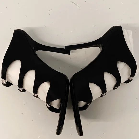 Alexander Wang Alexander Wang Lolita Crystal Embellish Sandal Heels EU37 Size US 7 / IT 37 - 6 Thumbnail