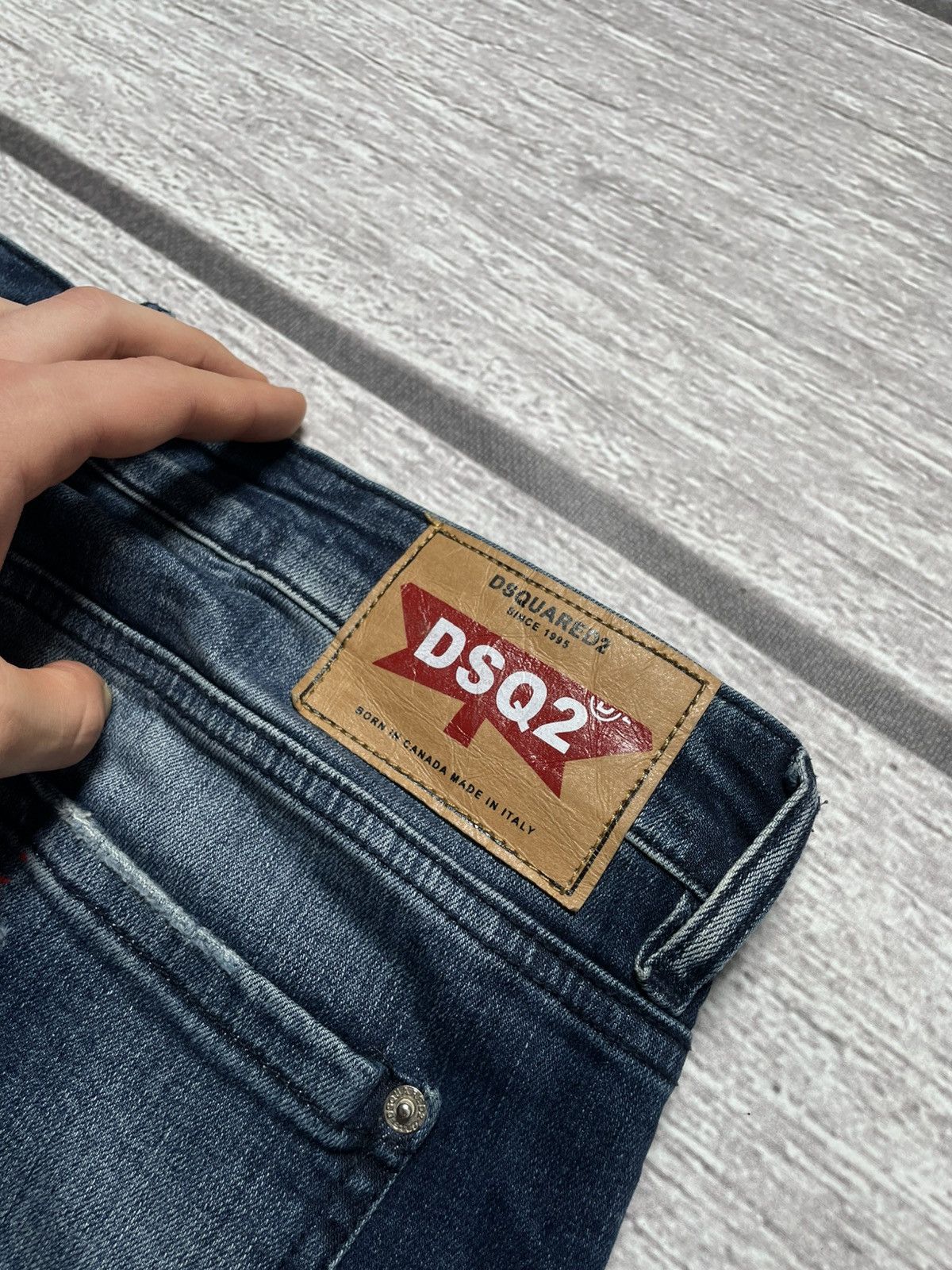 Dsquared2 Dsquared2 Distressed Slim Jeans Size US 36 / EU 52 - 7 Thumbnail