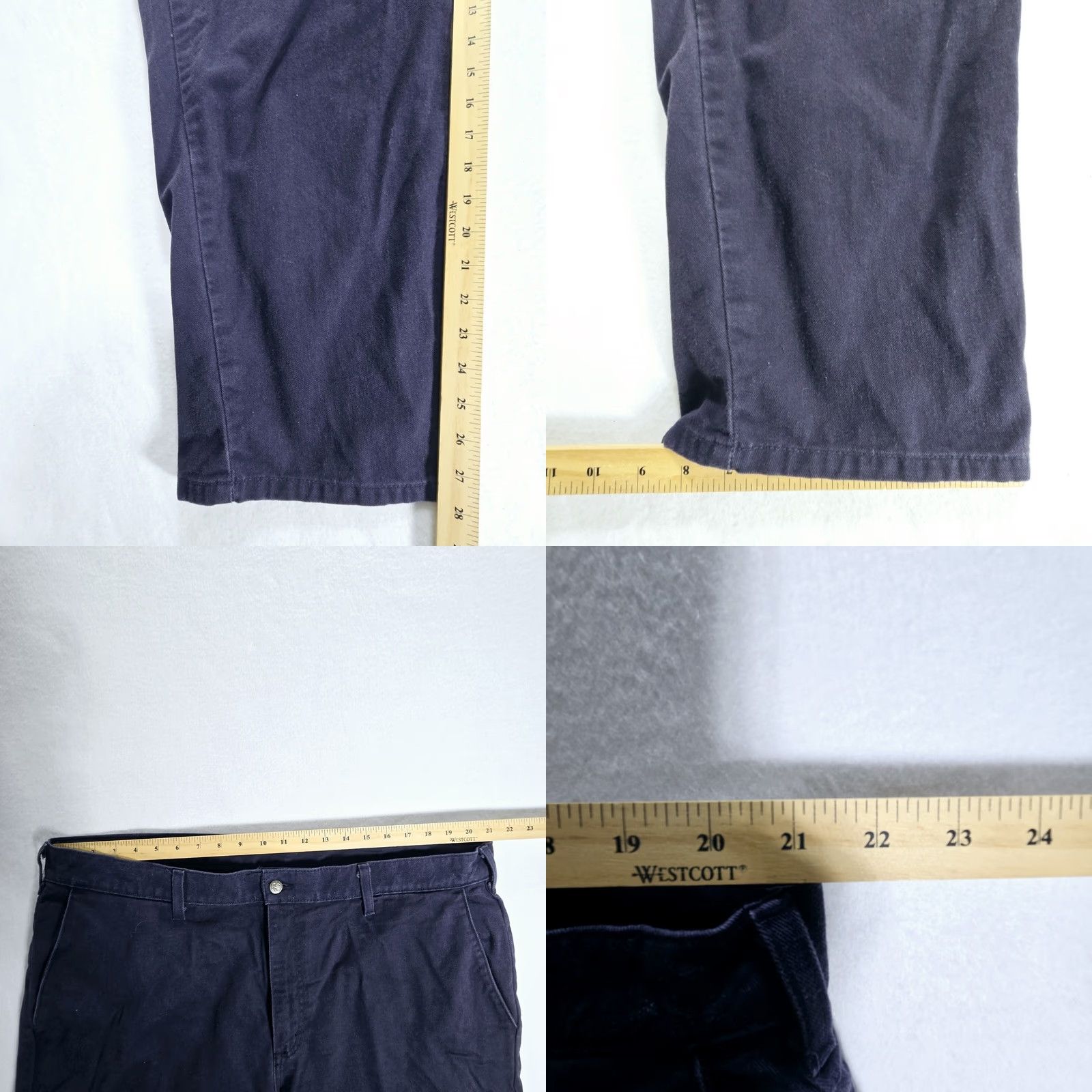 Vintage Tyndale FR Pants Mens Chino Straight Navy Blue Size 42 Regular Flame-Resistant Workwear Casual Business Formal Size US 42 / EU 58 - 9 Thumbnail