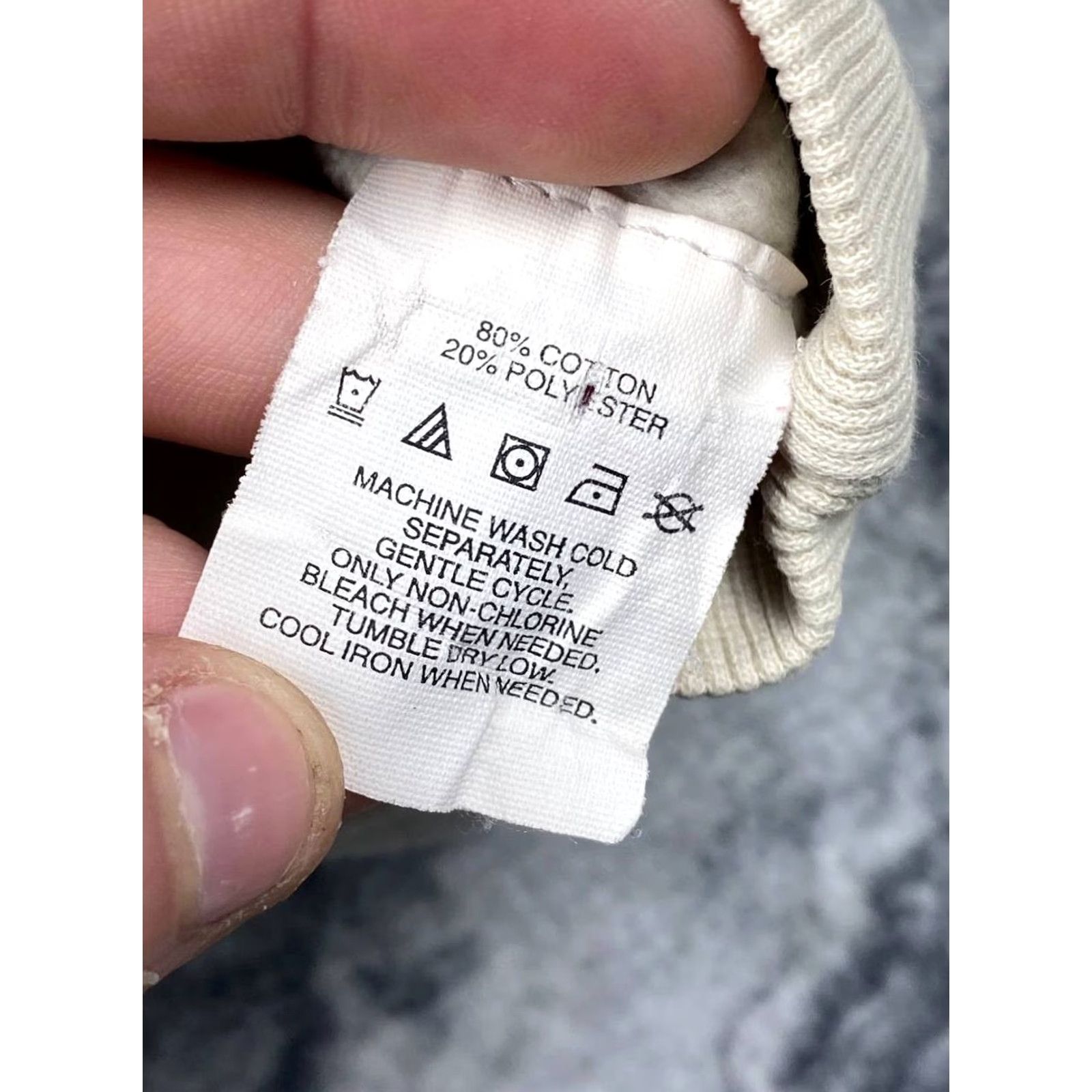Oakley VINTAGE Oakley Hoodie Men L Beige 90s Logo Pullover Hooded Long Sleeve Crew Neck Cotton Fleece Regular Size L Size US L / EU 52-54 / 3 - 4 Thumbnail