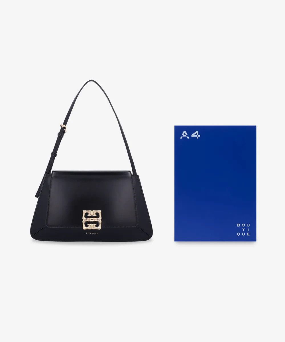 Givenchy o1srvl11e0625 Size:OS/ 4G Liquid Shoulder Bag in Black Size ONE SIZE - 6 Thumbnail