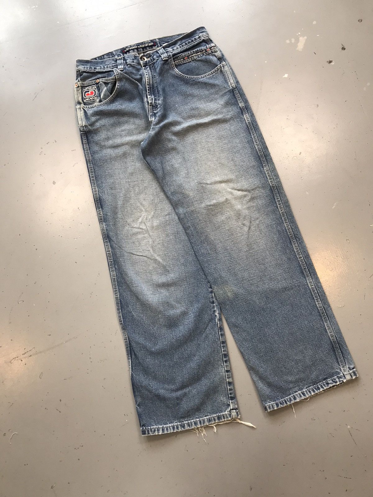 JNCO × Southpole × Vintage Vintage Jnco Y2K logo embroidered denim pant Size US 32 / EU 48 - 10 Thumbnail