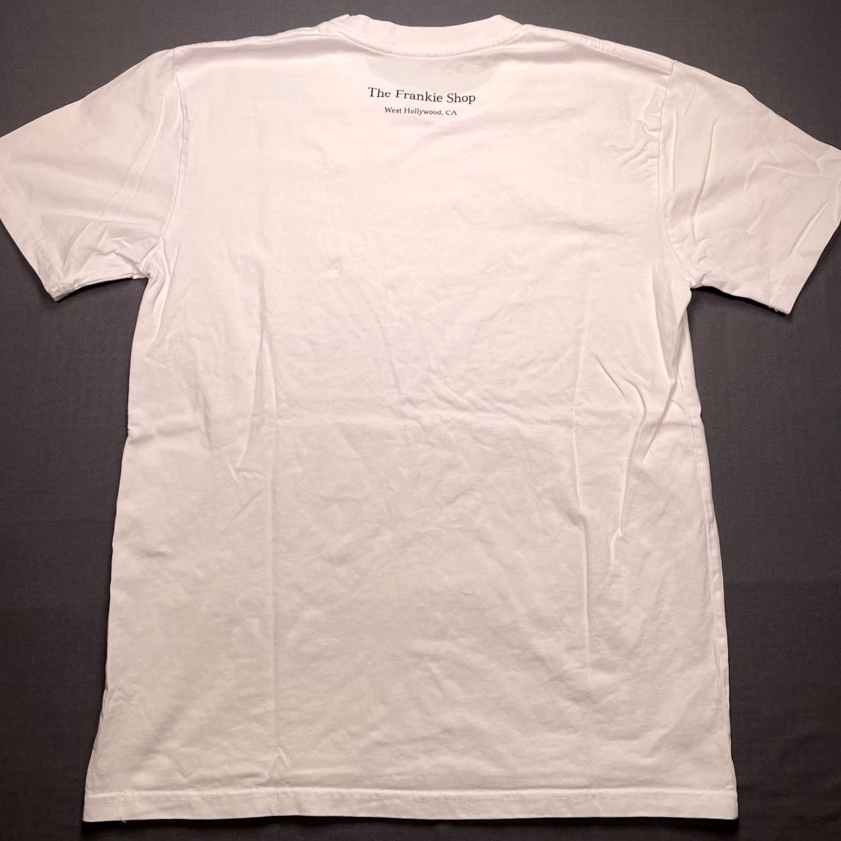 Vintage VINTAGE The Frankie Shop Shirt Men’s L White Crew Neck Short Sleeve Cotton Art West Hollywood California Spell Out TFS2 Mens Size US L / EU 52-54 / 3 - 4 Thumbnail