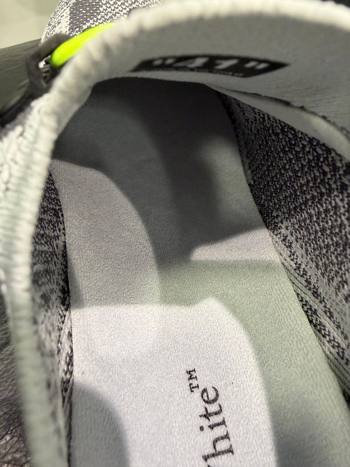 Off-White OFF-WHITE - Be Right Back Knit Light Sneakers Grey Yellow Size US 8 / EU 41 - 7 Thumbnail