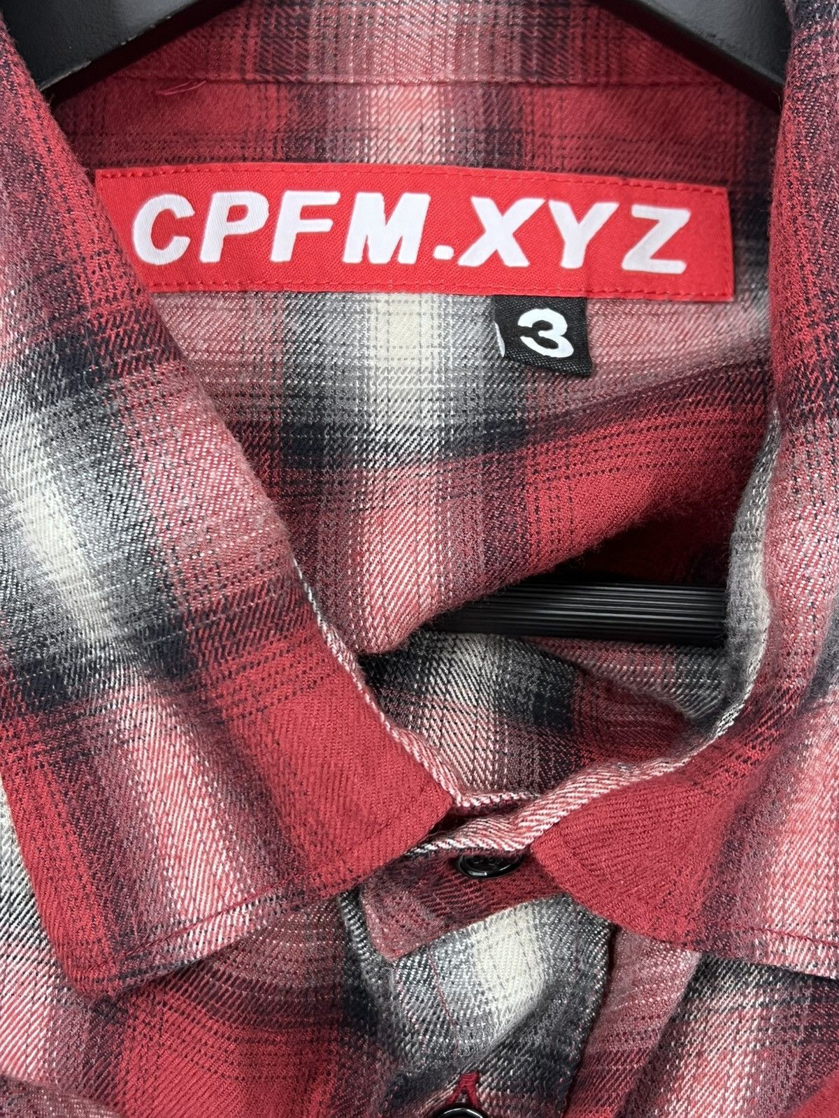 Cactus Plant Flea Market Cactus Plant Flea Market Double Vision Check Red Flannel Size US M / EU 48-50 / 2 - 9 Thumbnail