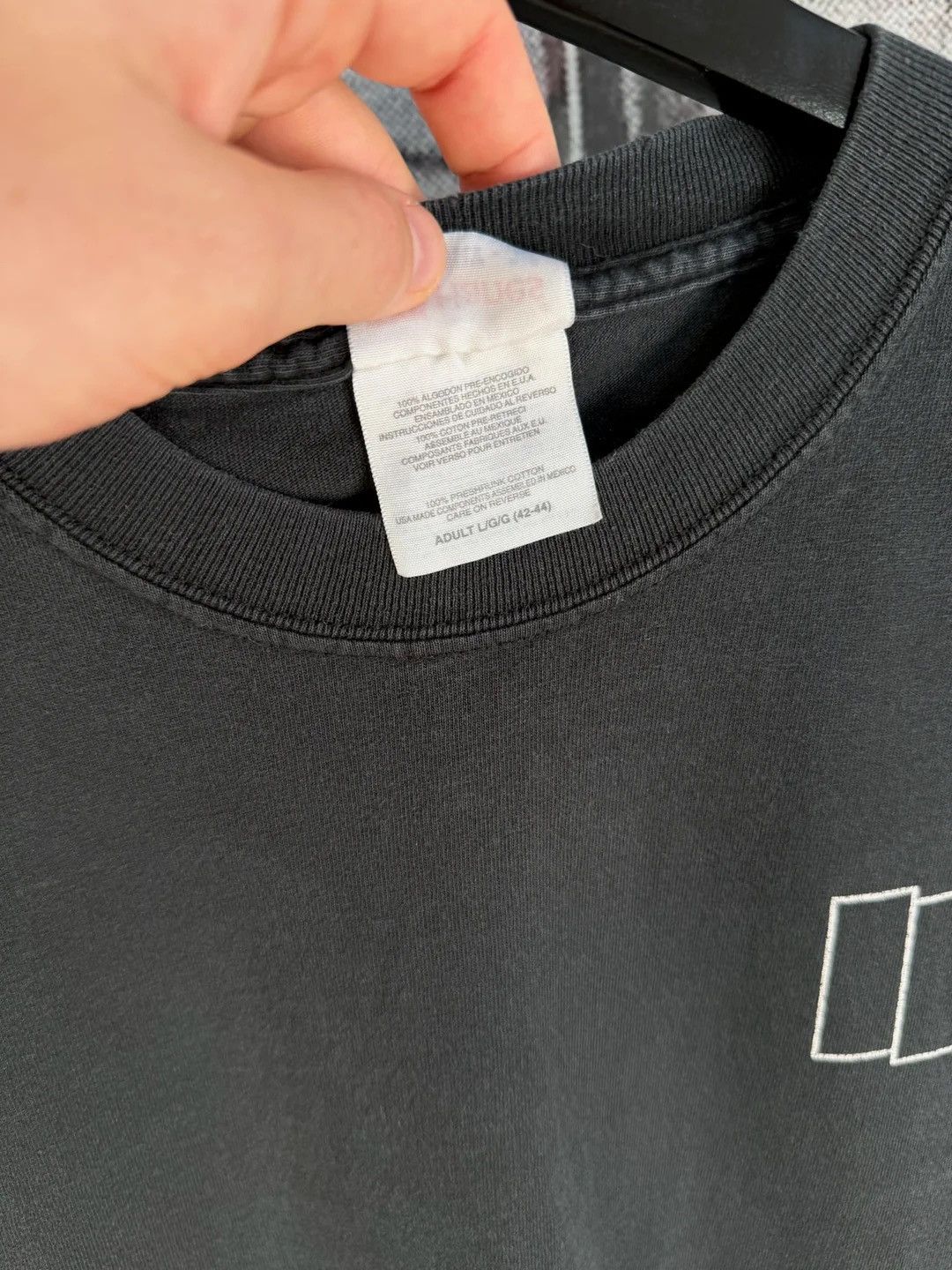Vintage 🚭ICONIC VINTAGE🚭 90's BLACK FLAG FADED SHIRT Size US L / EU 52-54 / 3 - 7 Thumbnail