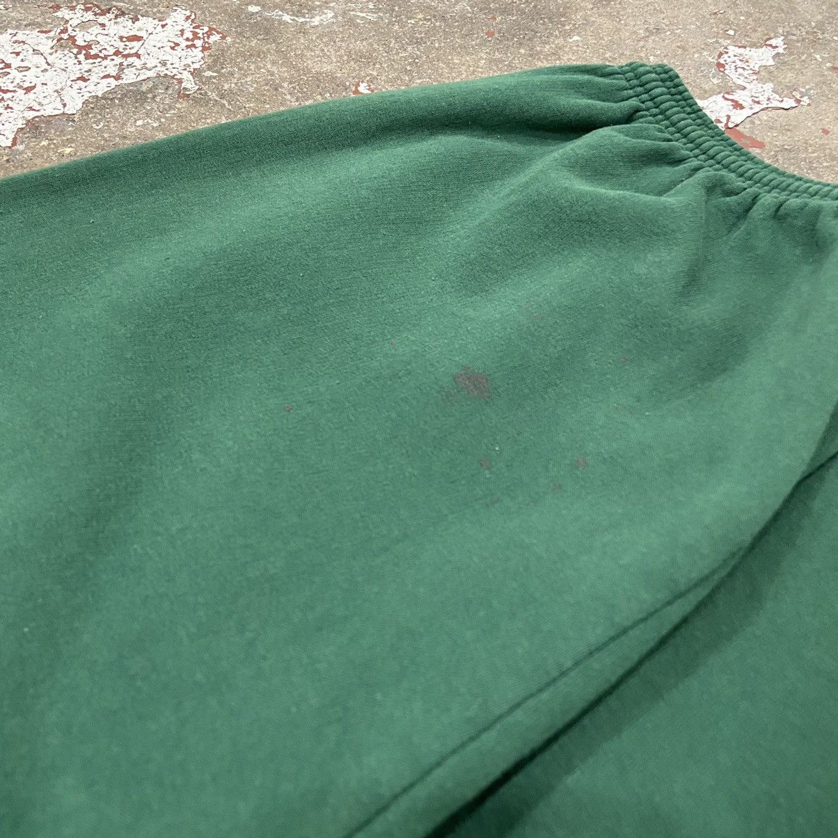 Hanes × Vintage Vintage 1990s Forest Green Sweatpants Size US 27 - 9 Thumbnail