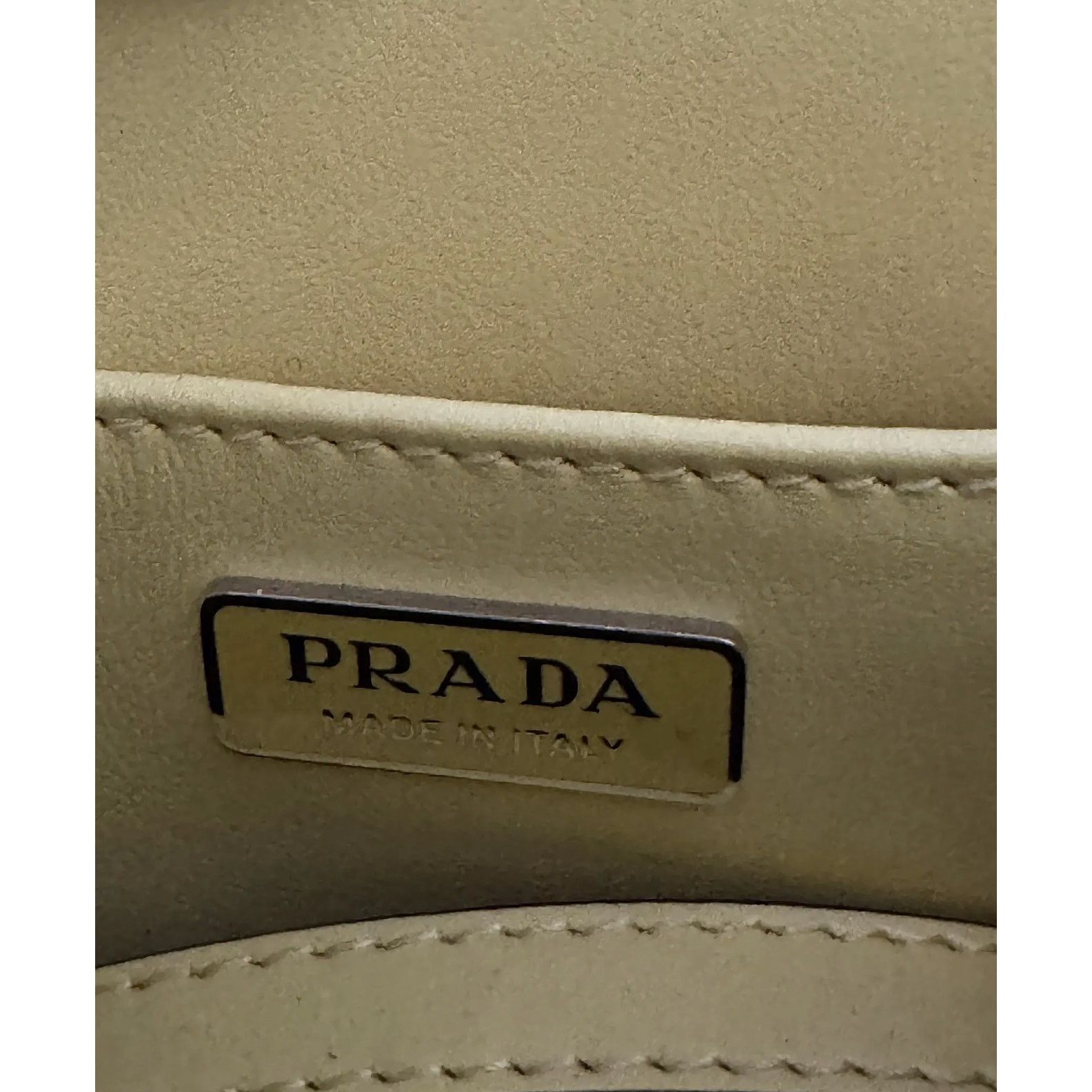 Prada Prada Yellow Small Women's Bag Size ONE SIZE - 5 Thumbnail