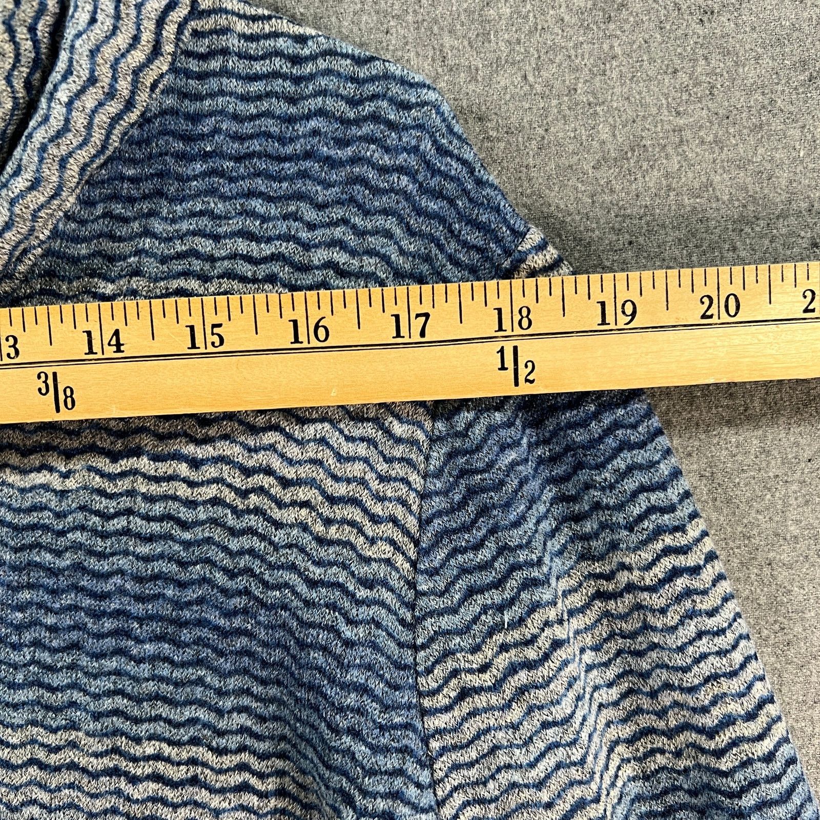 Other Susan Graver Heelend Printed Brushed Knit Raglan Size L / US 10 / IT 46 - 7 Thumbnail