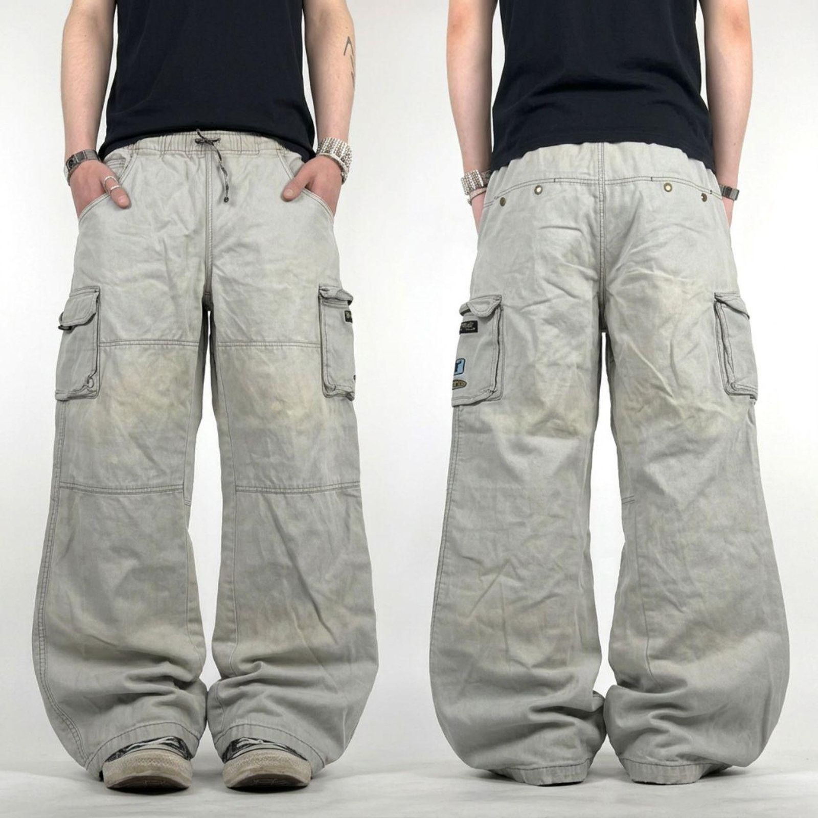 JNCO × Tripp NYC × Vintage Rare Vintage Macgear Rave wear baggy 