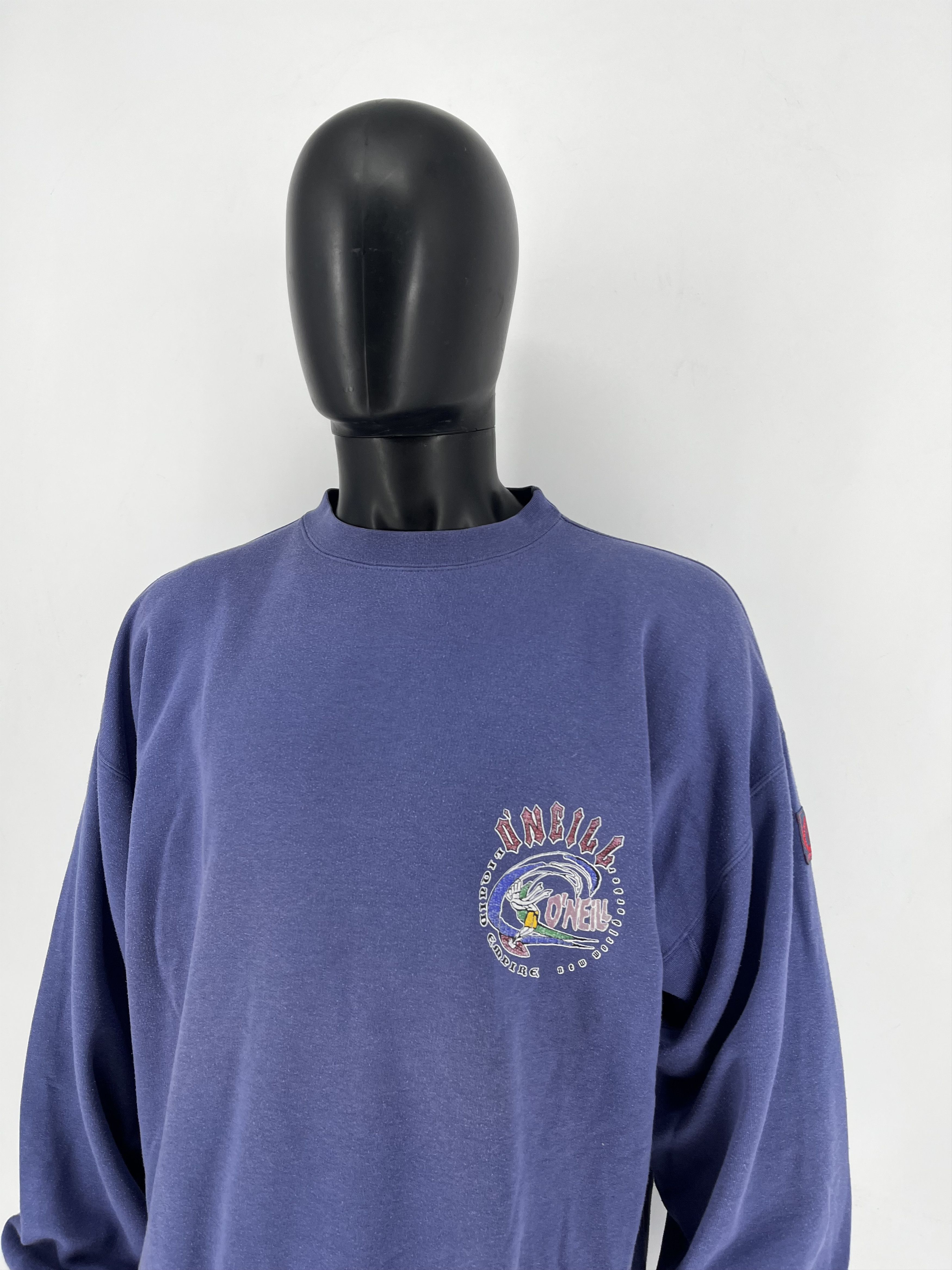 O'Neill Share 90s O’Neill Vintage Blue Crewneck Sweatshirt XL Size US XL / EU 56 / 4 - 5 Thumbnail