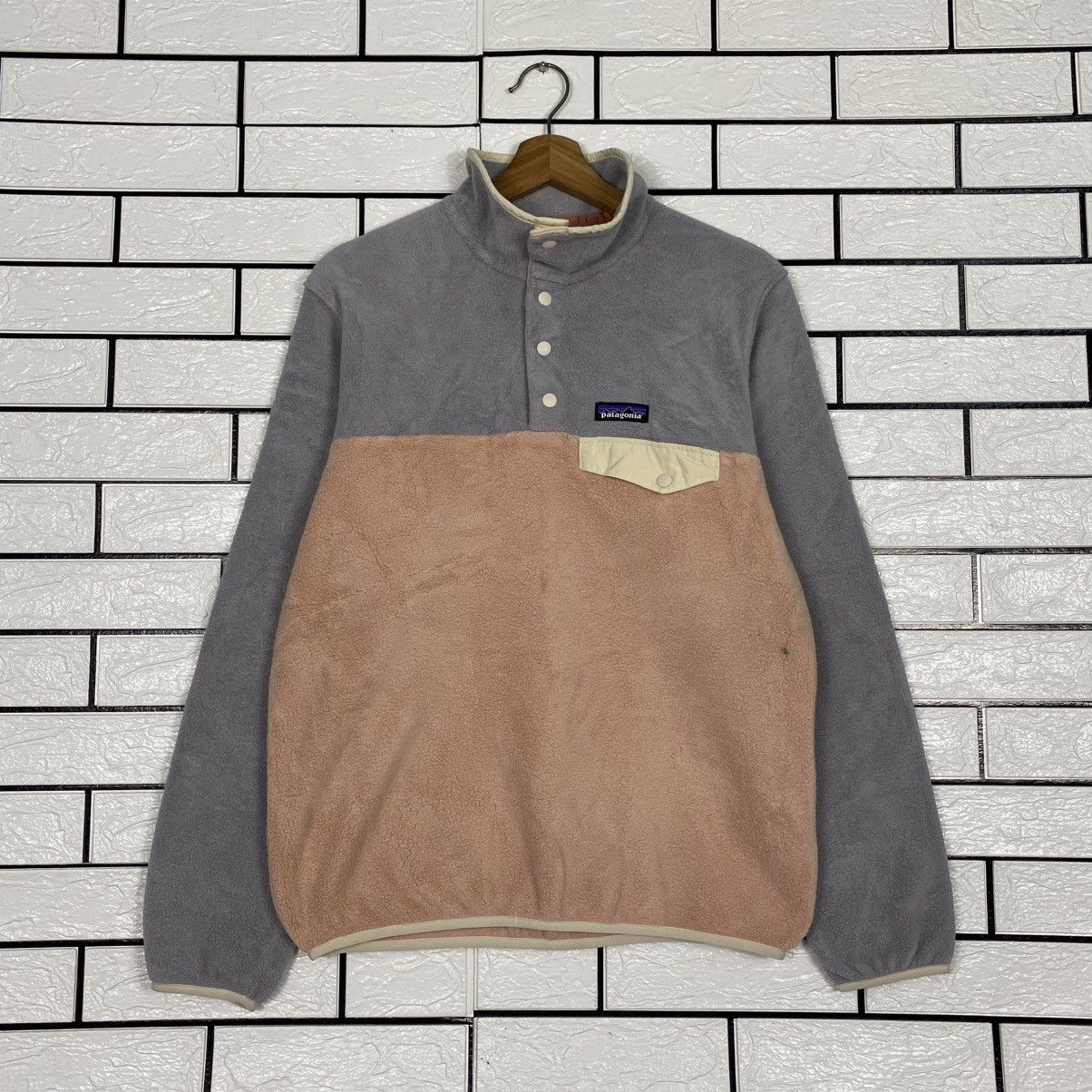 Patagonia 🔥VINTAGE SNAP BUTTON FLEECE JACKET PATAGONIA SYNCHILLA Size US S / EU 44-46 / 1 - 1 Thumbnail