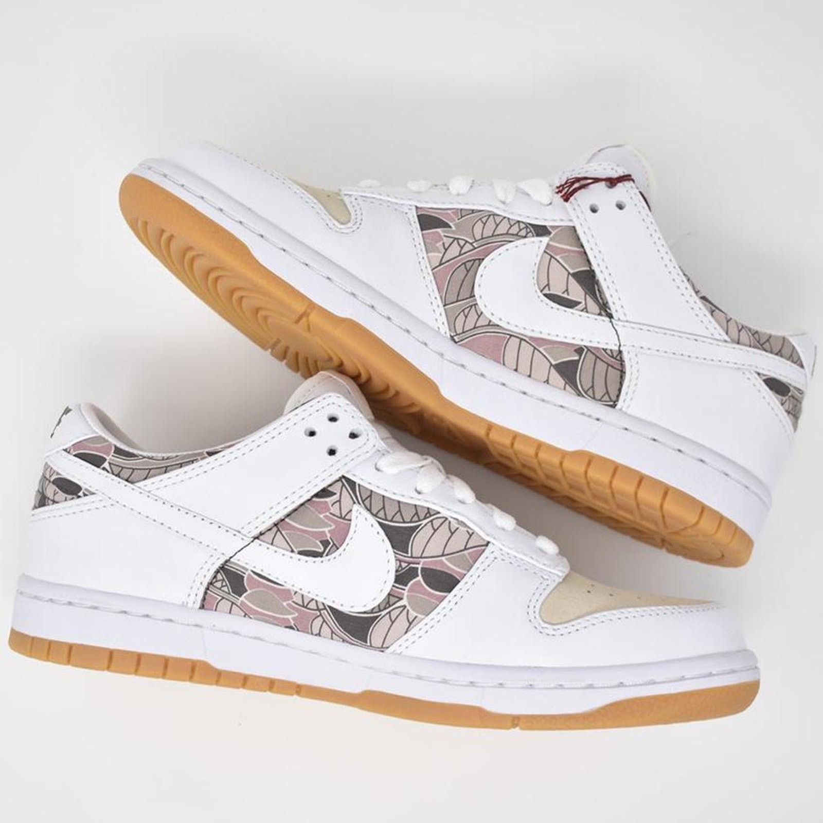 Nike 2008 Nike Dunk Low “Floral Khaki” Size US 7 / IT 37 - 4 Thumbnail