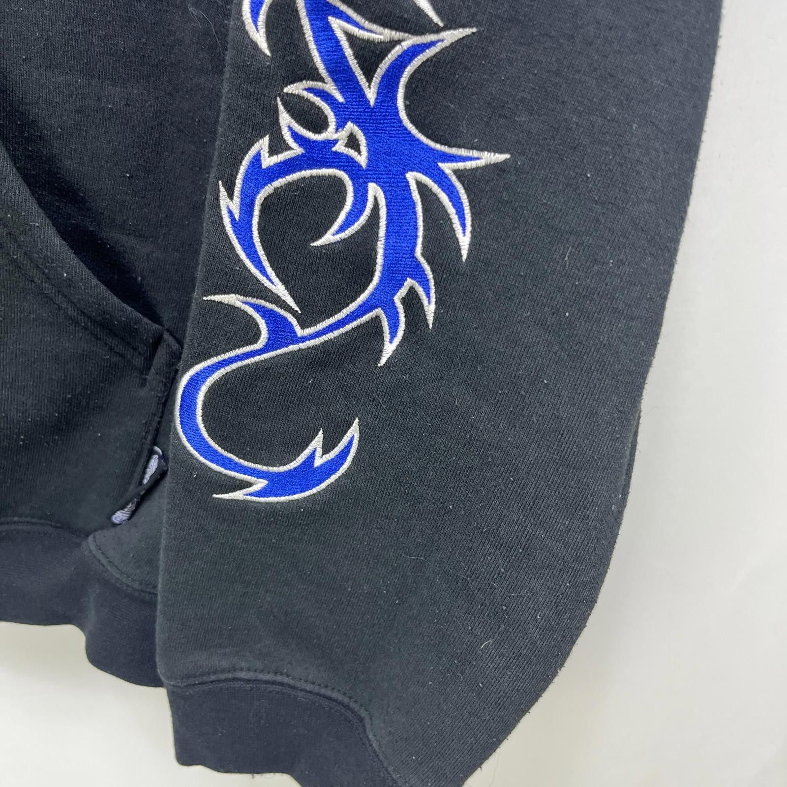 Vintage Vintage Y2K Dragon Skateboard Baggy Silver Point Youth XL Size US XL / EU 56 / 4 - 3 Thumbnail