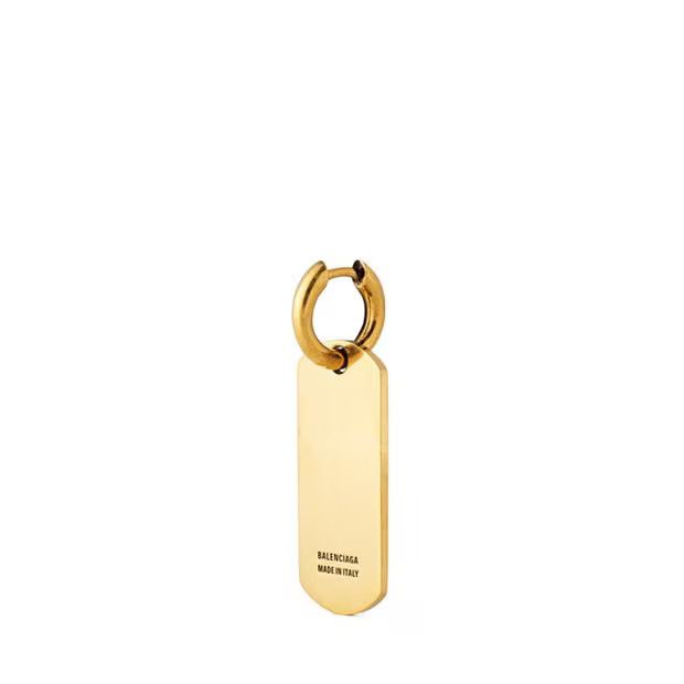 Balenciaga o1g2r1mq0924 Size: OS / Tags Earrings in Antique Gold Size ONE SIZE - 5 Thumbnail