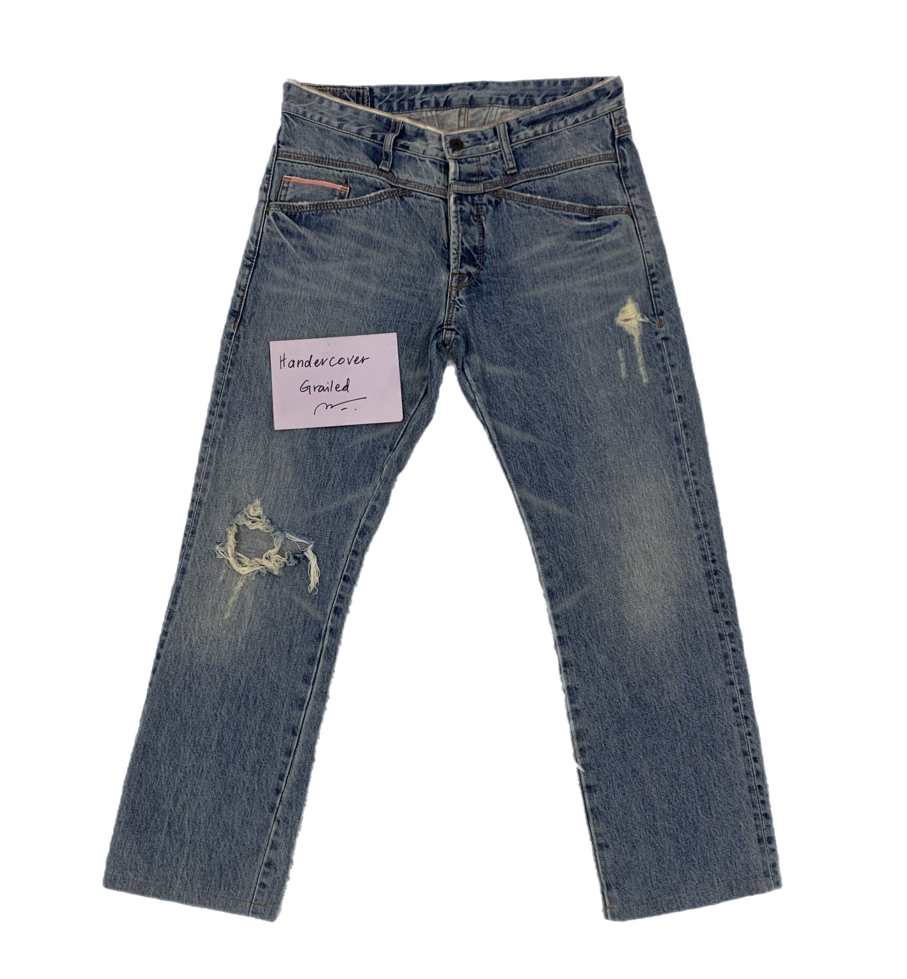 Marithe + Francois Girbaud Marithe Francois Girbaud Selfedge Jeans Pant Size US 33 - 1 Thumbnail