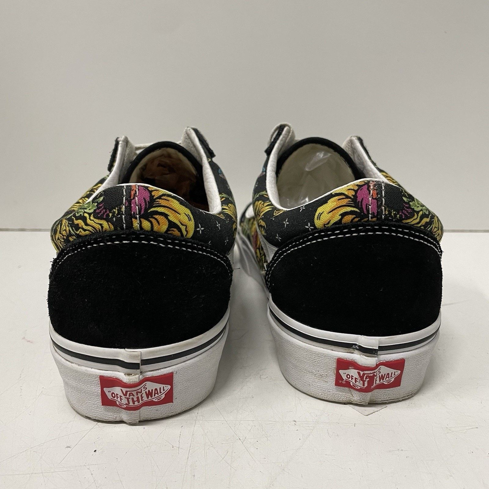 Vans Vans Old Skool Men 9.5 Beauty Skull Canvas Suede Skate Shoes Size US 9.5 / EU 42-43 - 6 Thumbnail
