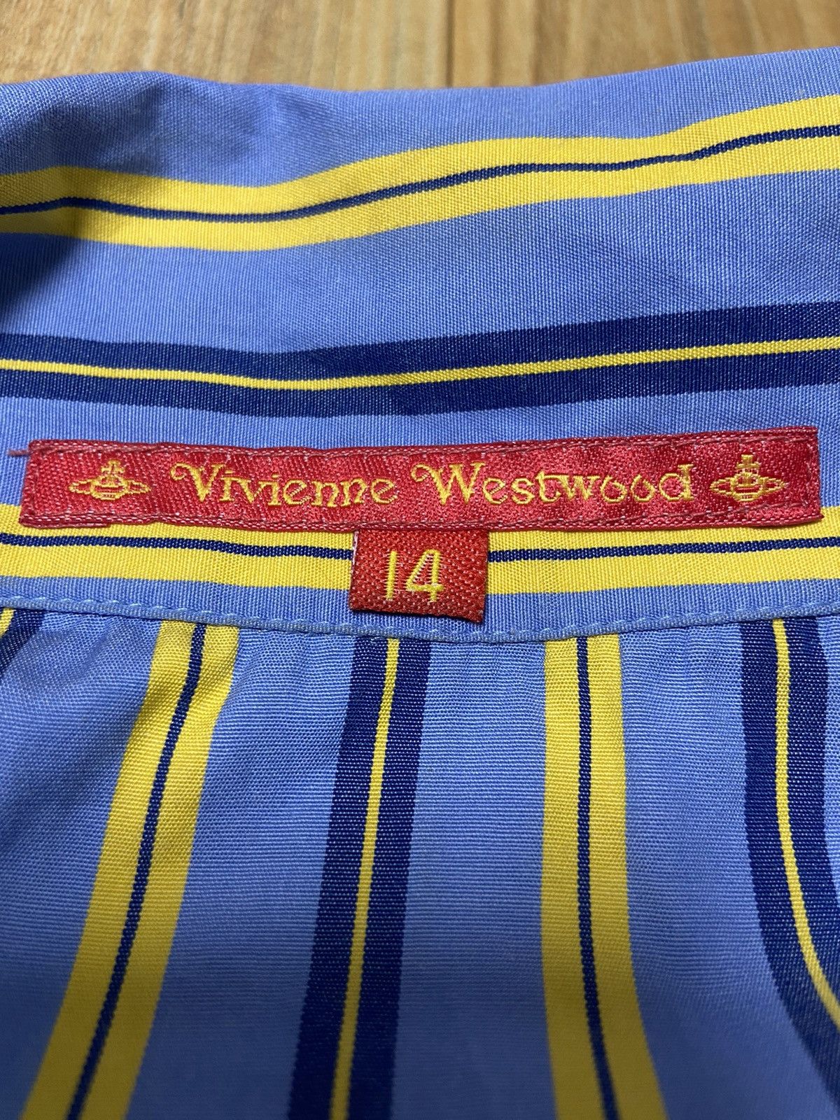 Vivienne Westwood 14 Vivienne Westwood ss93 ribbon collar petal shirt jacket Size L / US 10 / IT 46 - 3 Thumbnail