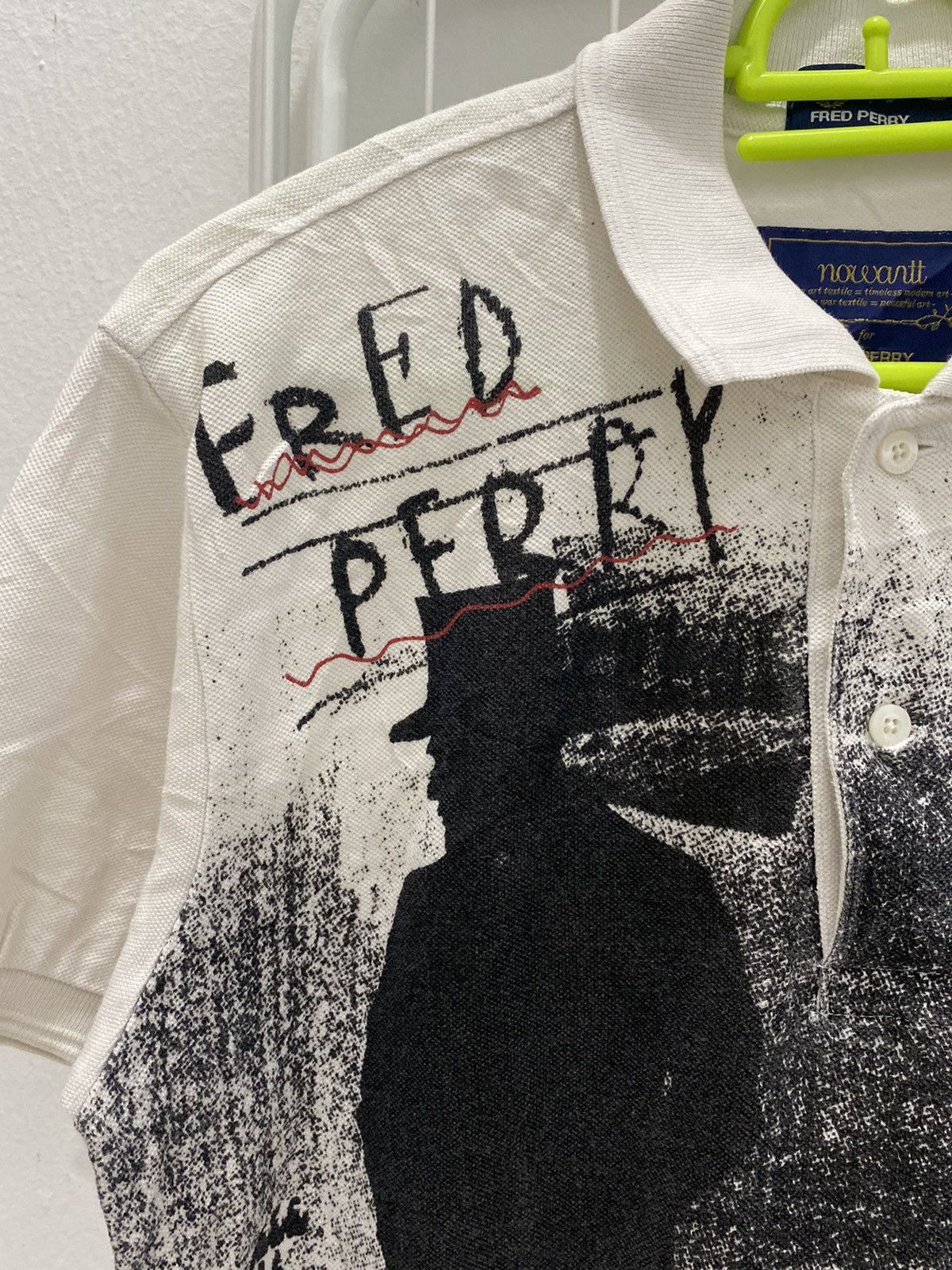 FRED PERRY×nowartt Fred Perry Nowartt Art Polo Shirt - benaras.co