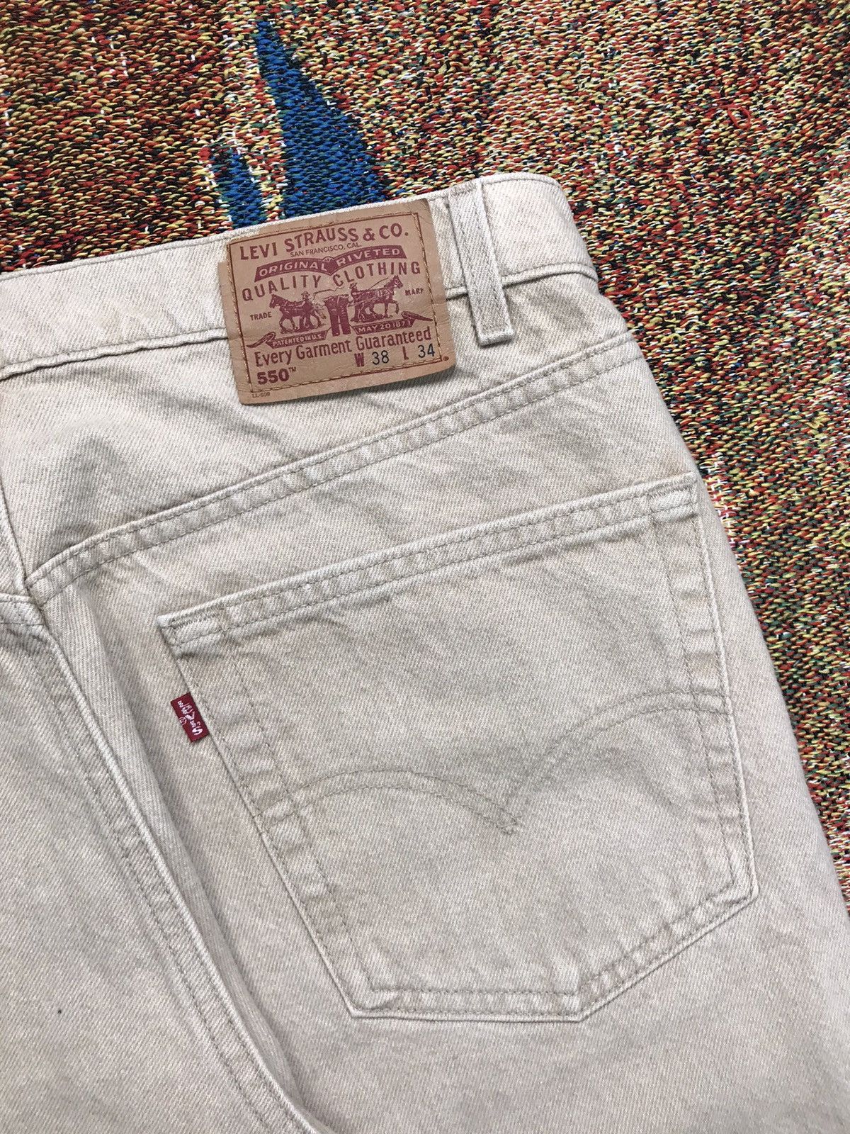 Levi's Vintage Levi’s 550 denim Size US 40 / EU 56 - 9 Thumbnail