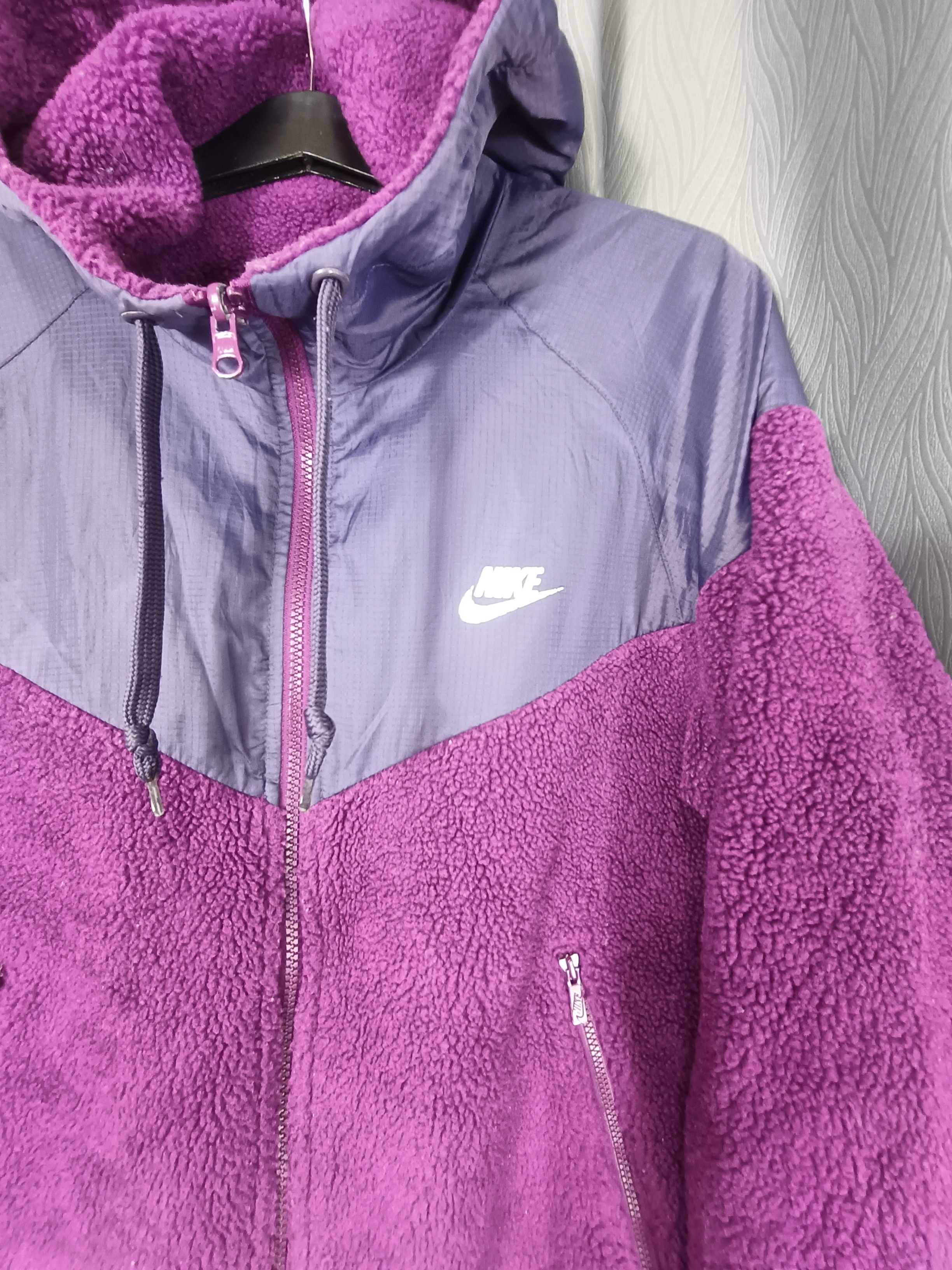 Nike Nike Sportswear Reversible Fleece Hoodie Vintage Y2k Size US L / EU 52-54 / 3 - 9 Thumbnail